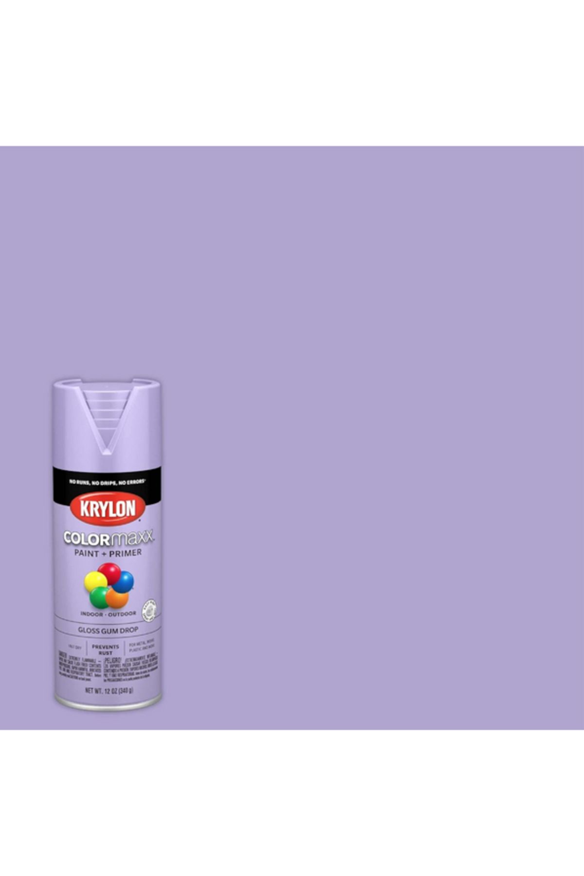 Krylon-Colormaxx Spray Paint and Primer 12oz K05521007 3