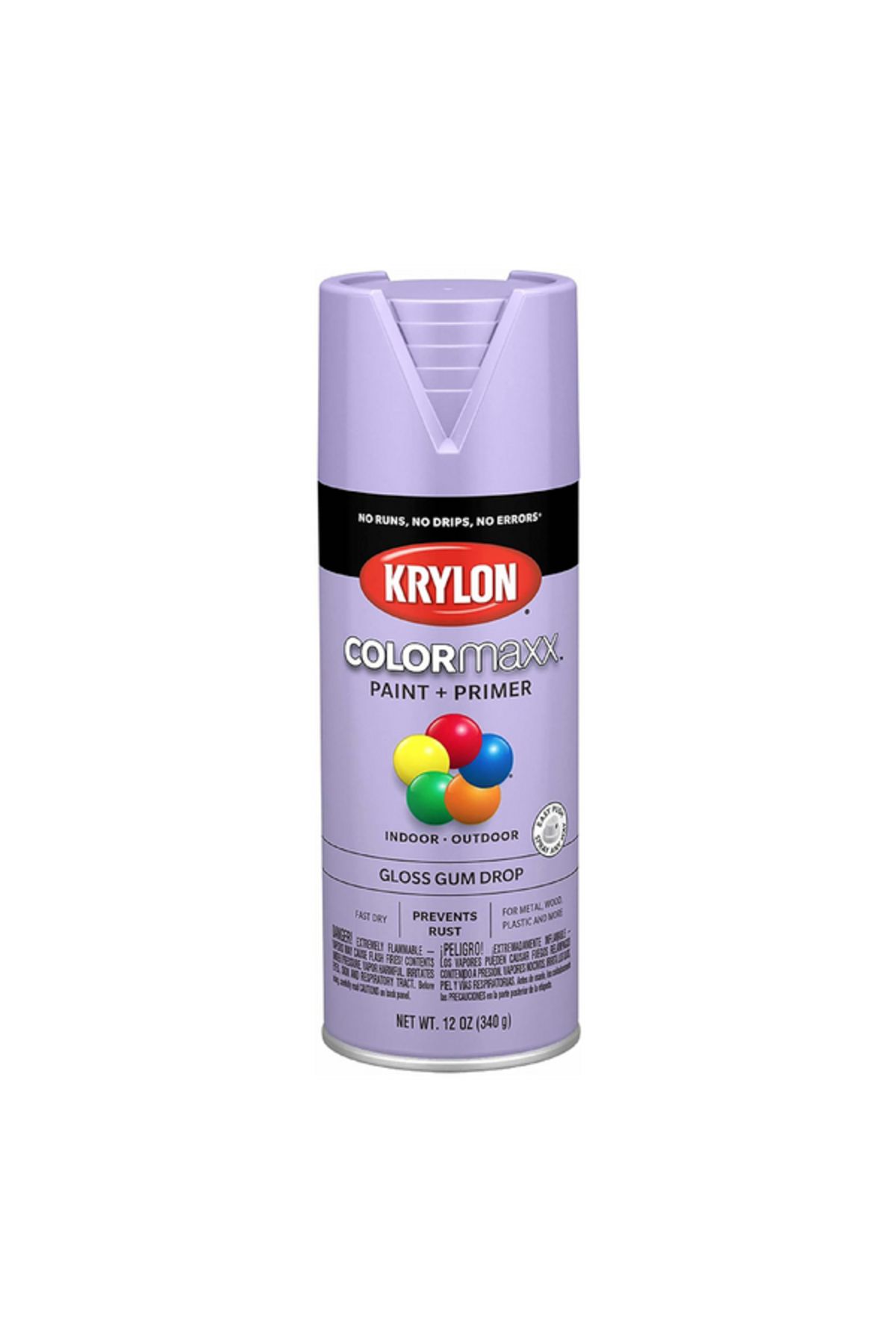 Krylon-Colormaxx Spray Paint and Primer 12oz K05521007 1