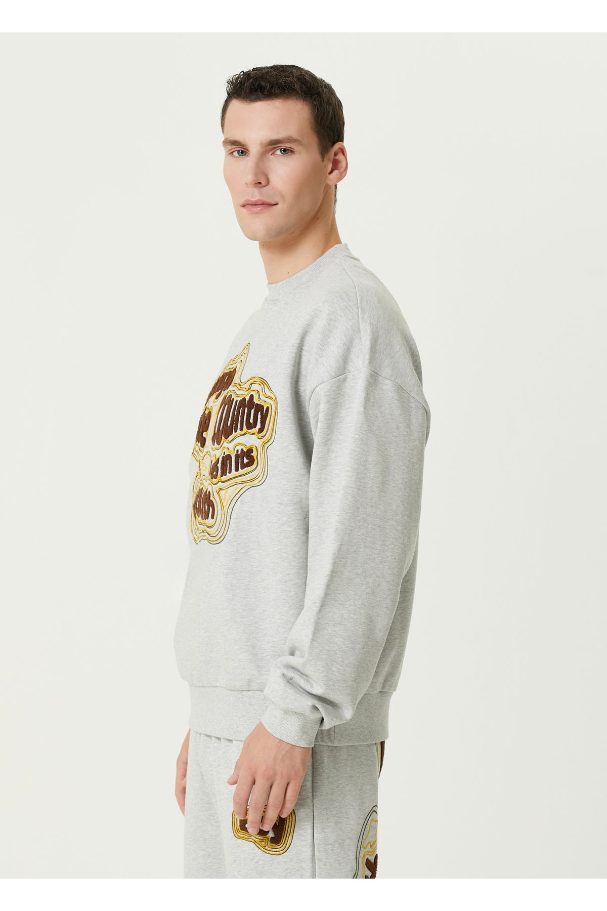 Boy London-Size XS Gray Sweatshirt 3