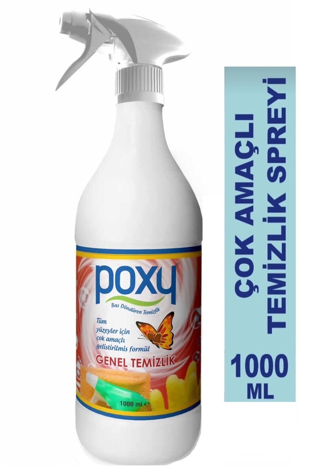 Poxy Genel Temizlik Leke Çıkarıcı 1 Lt Pimapen, Pvc Halı, Koltuk, Döşeme, Çamaşır Ayakkabı Leke Çıkarıcı