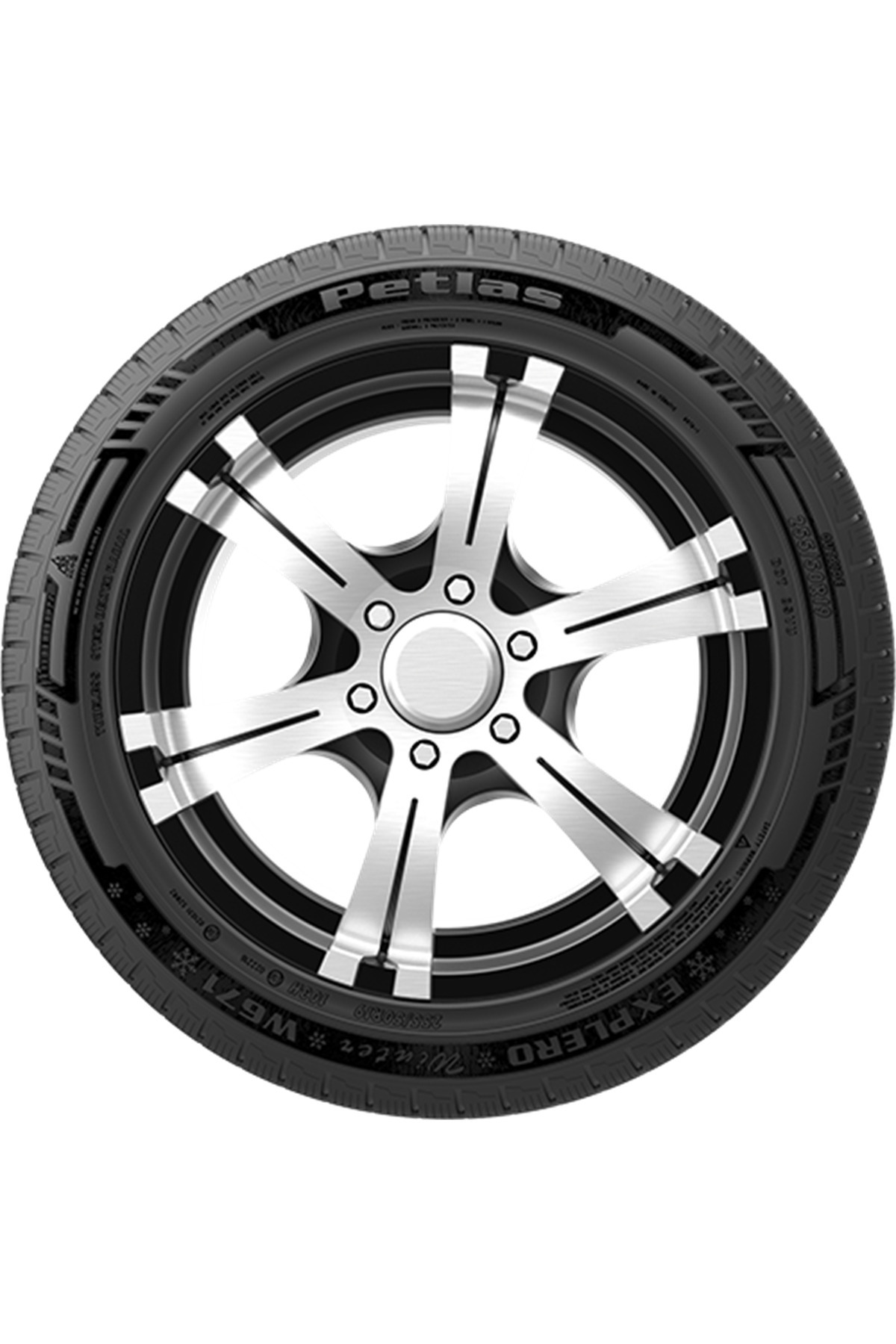 Petlas 265/60 R18 114H Explero Winter W671 SUV Kış Lastiği (2024