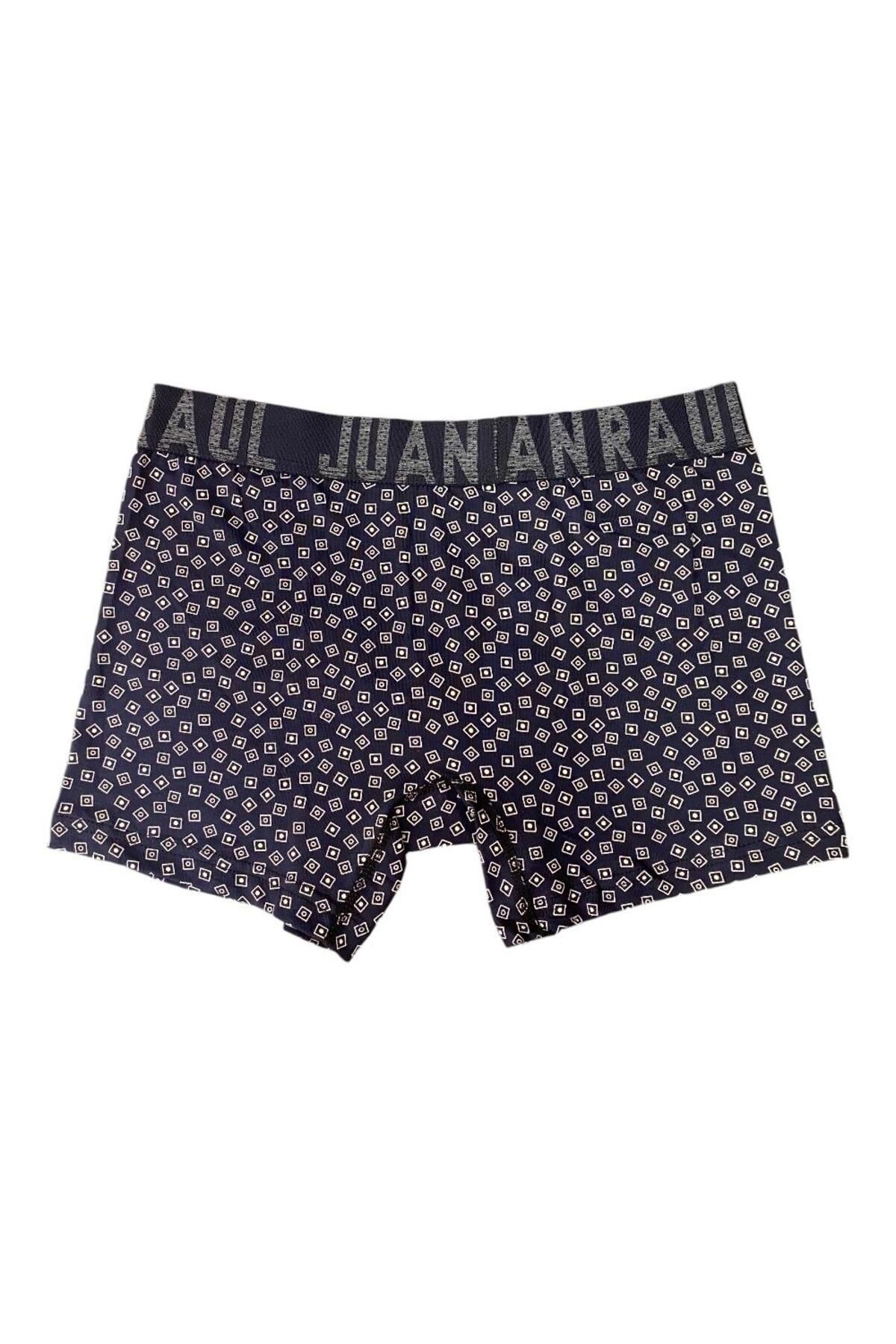 Juan Raul-Square Patterned Men's Boxers- Db204 2