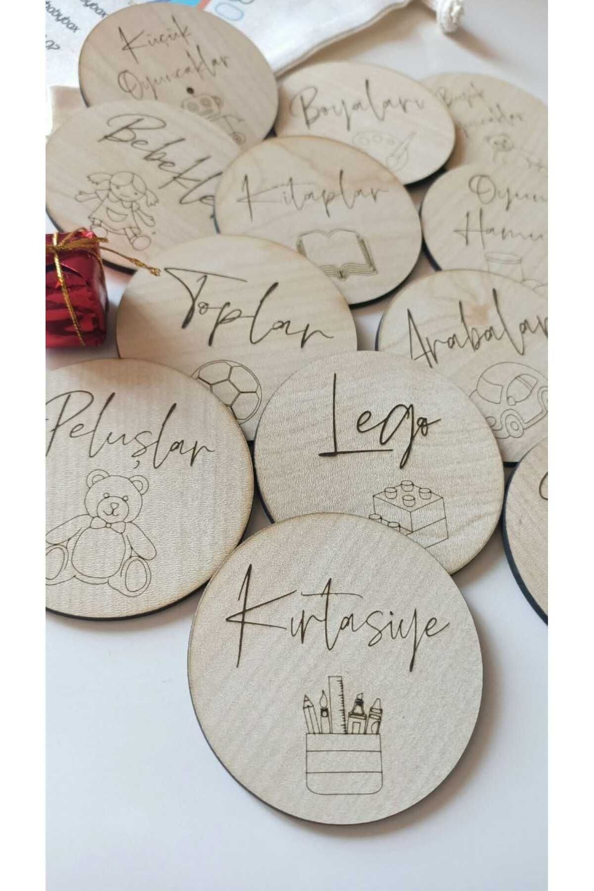 ست نوشت افزار مگا فیگور با مجموعه برچسب کابینت Chirpy