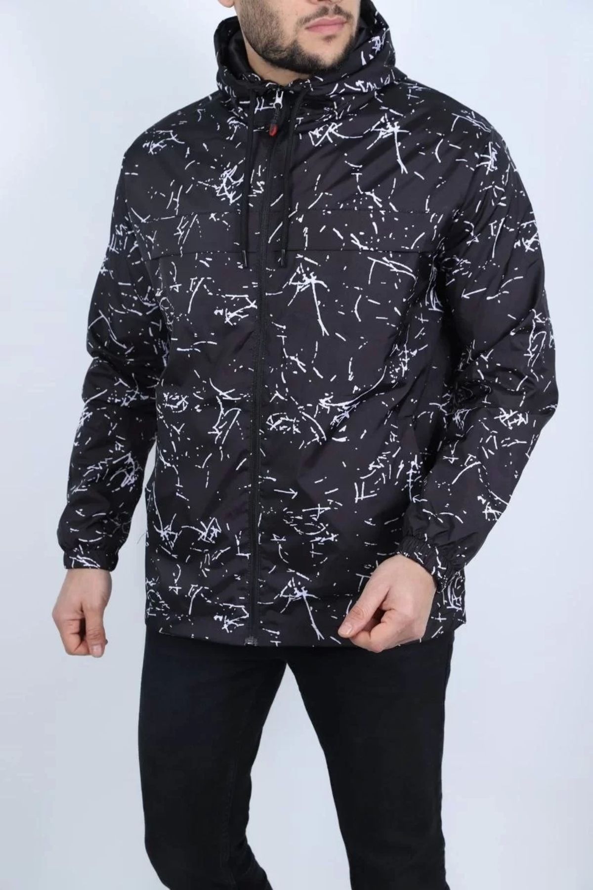 HATVEL-Men's Lined Raincoat 2