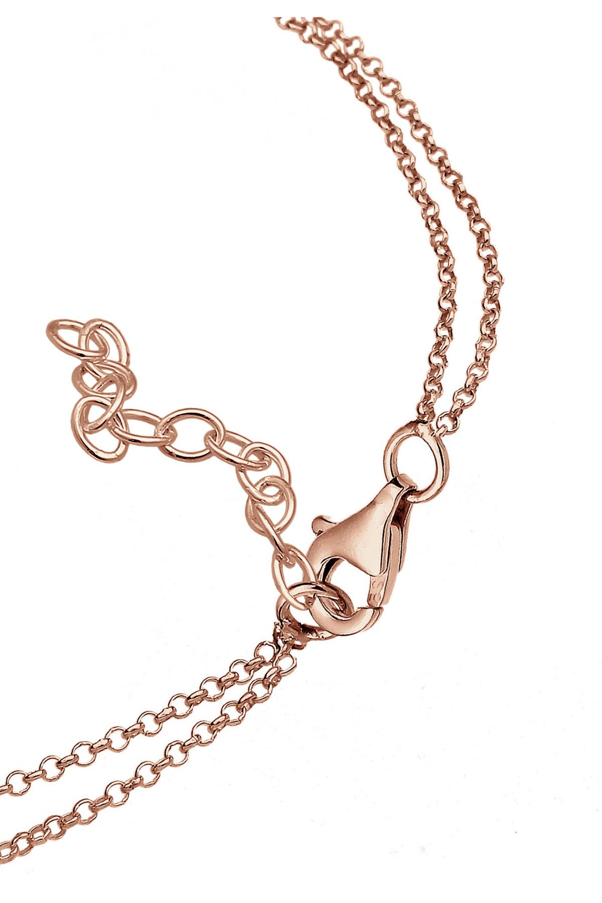ELLI-Náramek Dámský přívěsek Infinity Basic s diamanty (0,03 CT.) 925 Sterling Silver 3