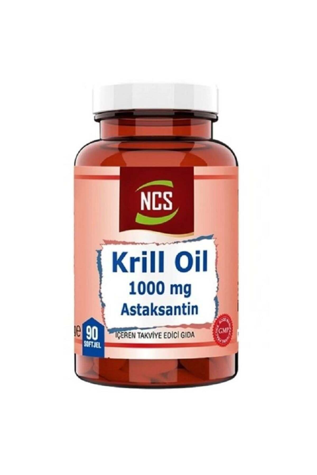 NCS Krill Oil 1000 Mg Astaksantin 90 Softjel