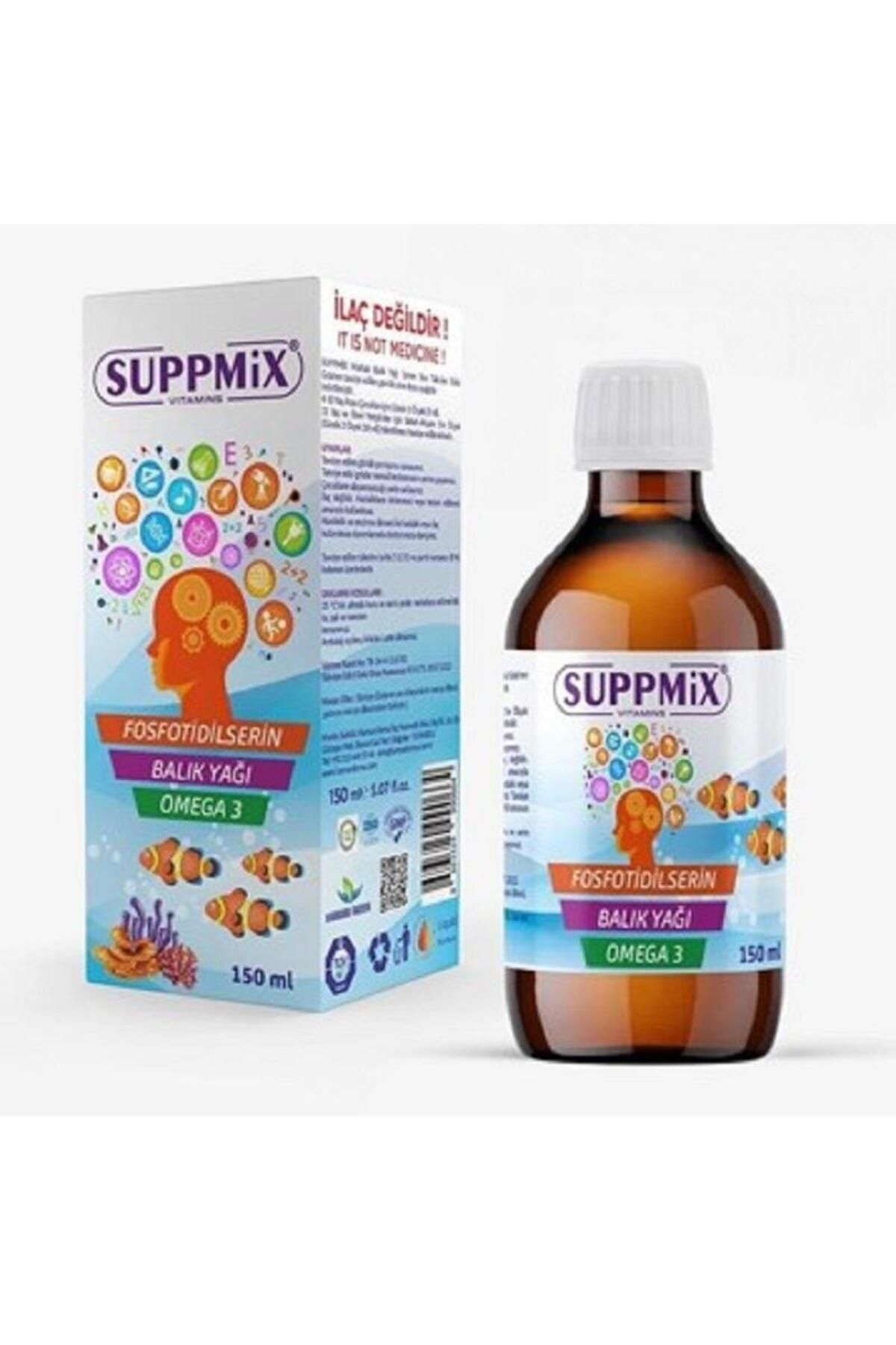 suppmix Fosfatidilserin Omega 3 Şurup 150 ml