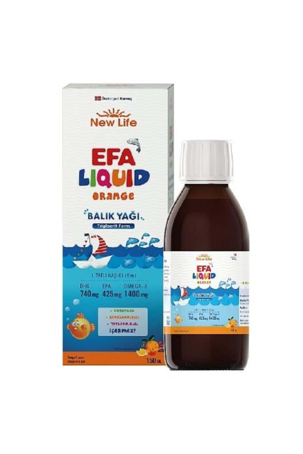 New Life Efa Liquid Orange 150 ml