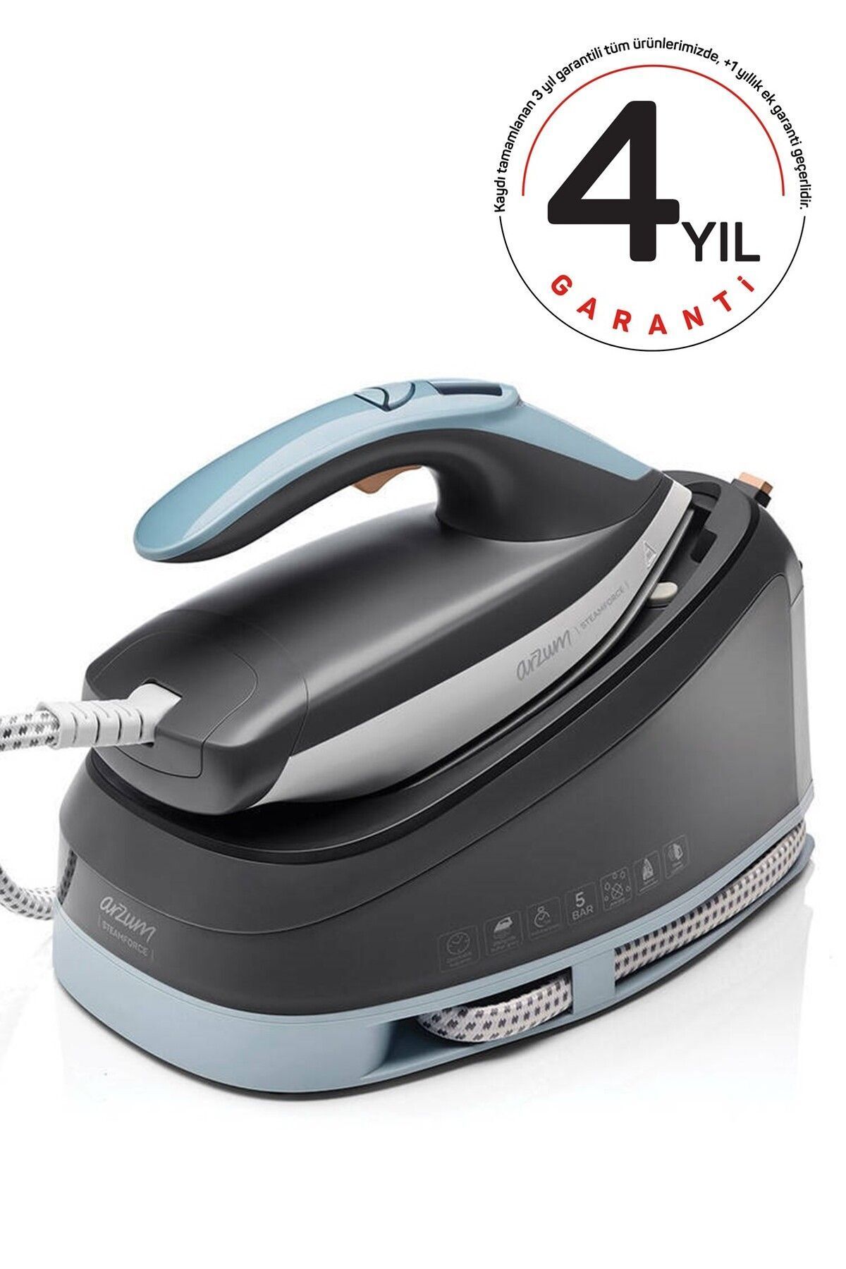 Arzum AR6001 Steamforce 2400 W Buhar Kazanlı Ütü 268VSERI