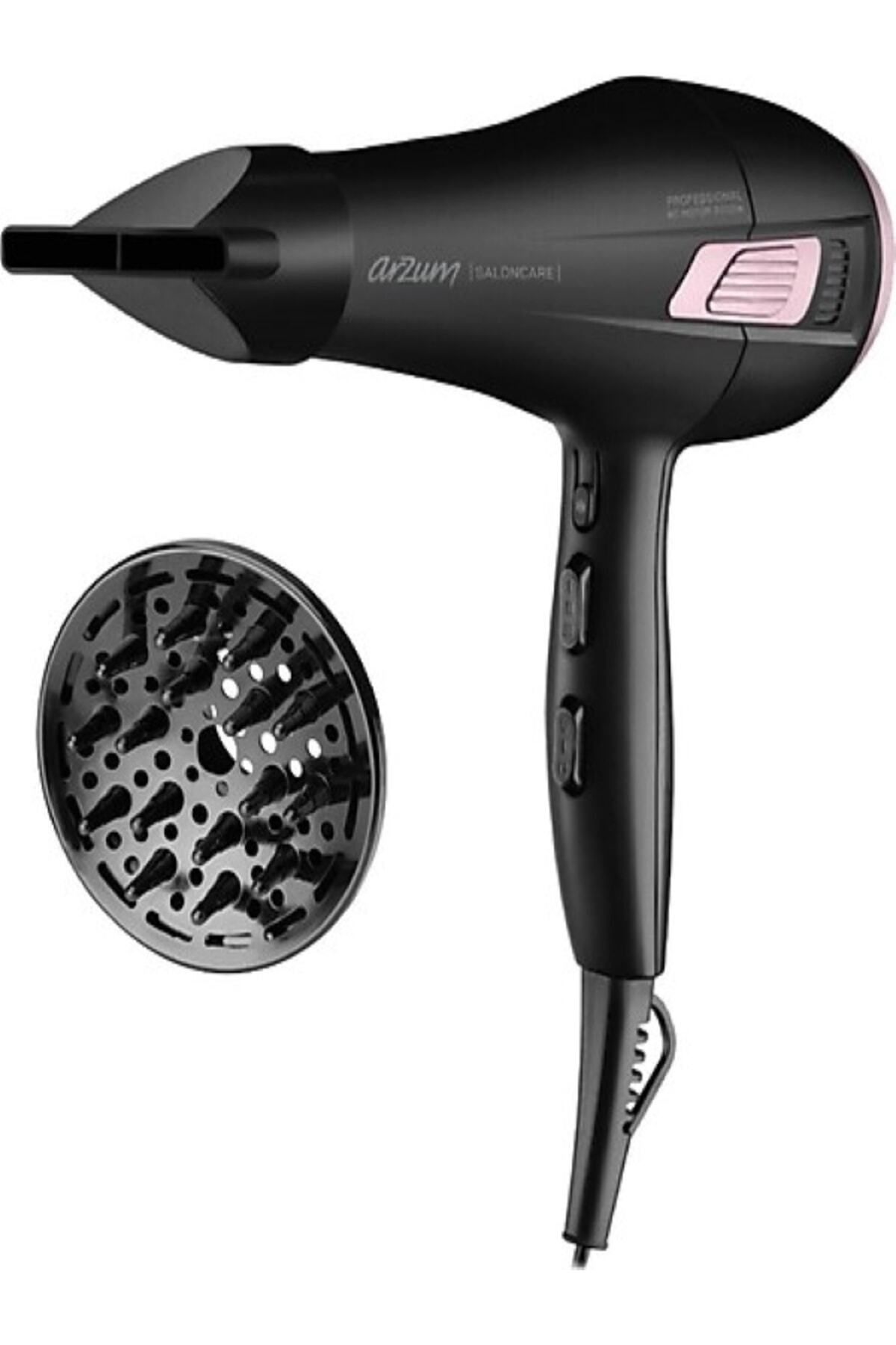 Arzum Ar5098 Saloncare Profesyonel 2200 W Saç Kurutma Makinesi 495qseri 982yseri