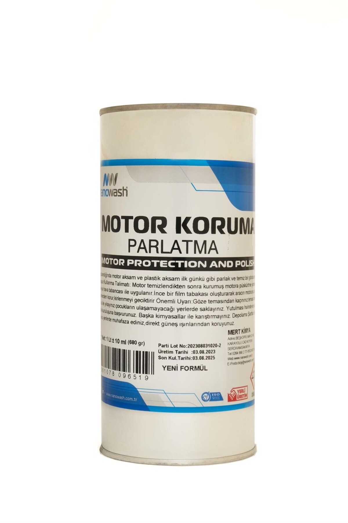 nanowash Motor Koruma ve Parlatma 1Lt