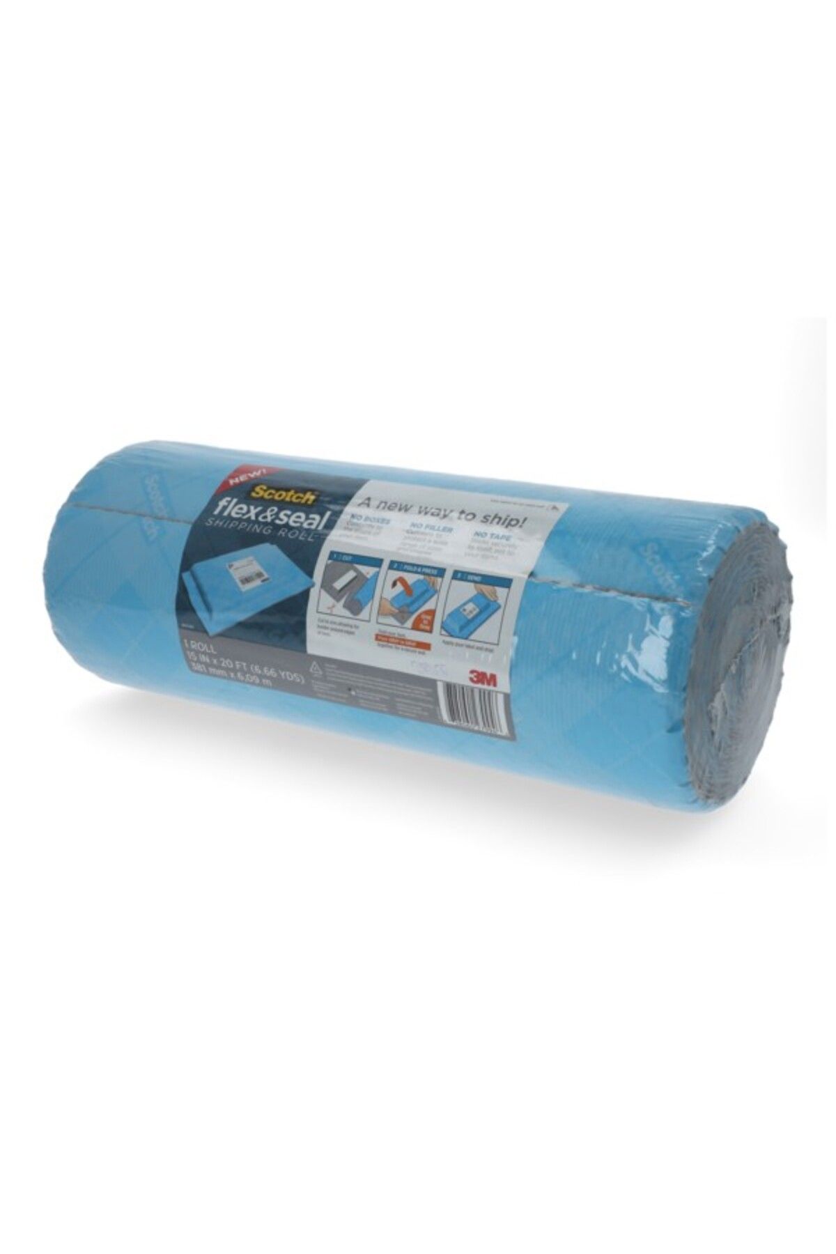 Scotch-Flex & Seal Shipping Roll 15inch x 20ft 3