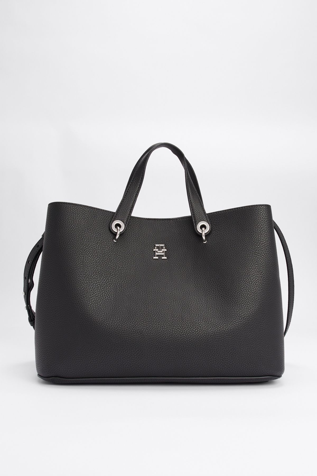 Tommy Hilfiger Torba Shopper Th Z Emblematem Kobieta - One Size