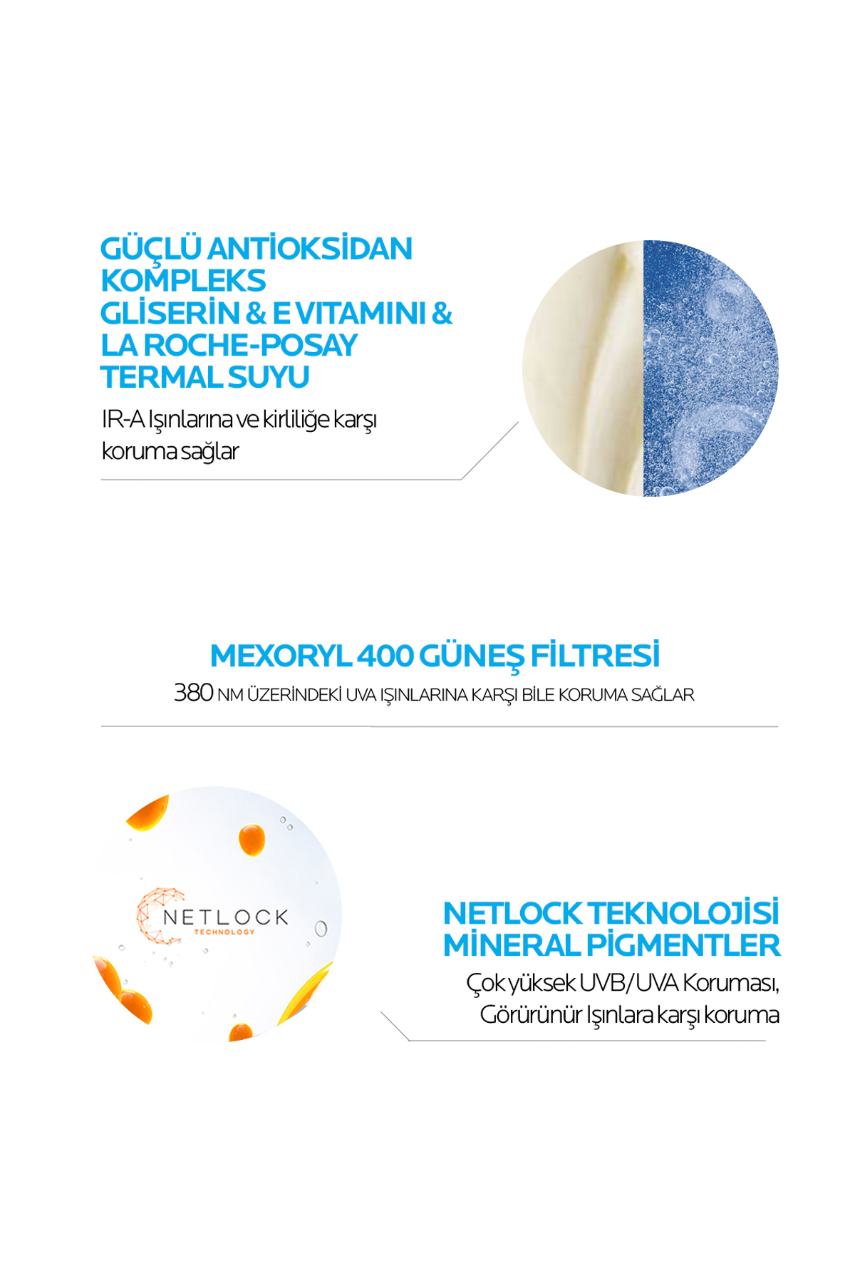 Işıltı Veren Cilt Bakım Seti: Anthelios Fluide SPF50+ Güneş Kremi 50 ml & C Vitamini Serum 1.5mlx10 — LRP20240026 — تصویر 5 از 6