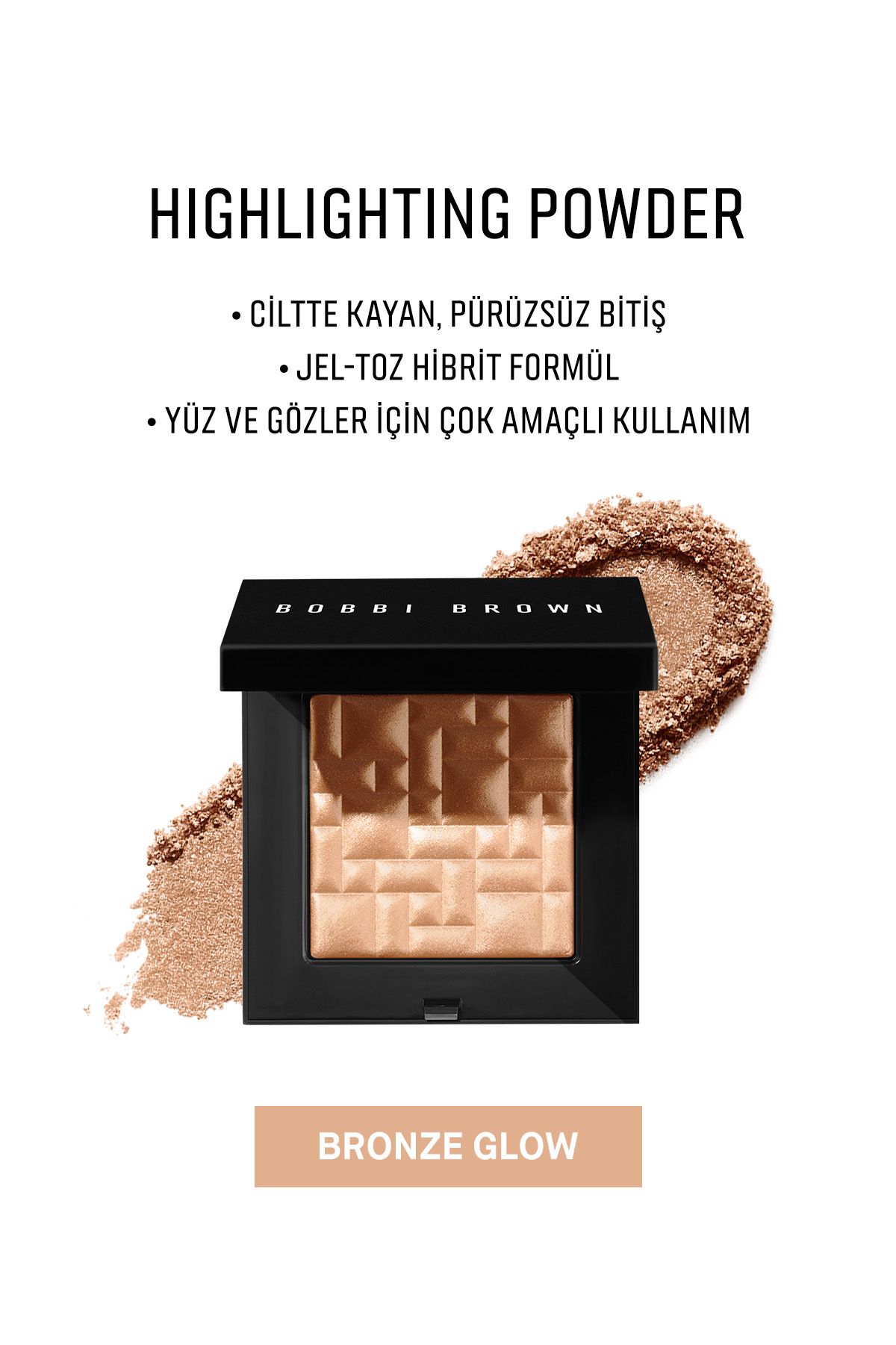 Bobbi Brown پودر برجسته‌ساز پیگمنت براق برنزی