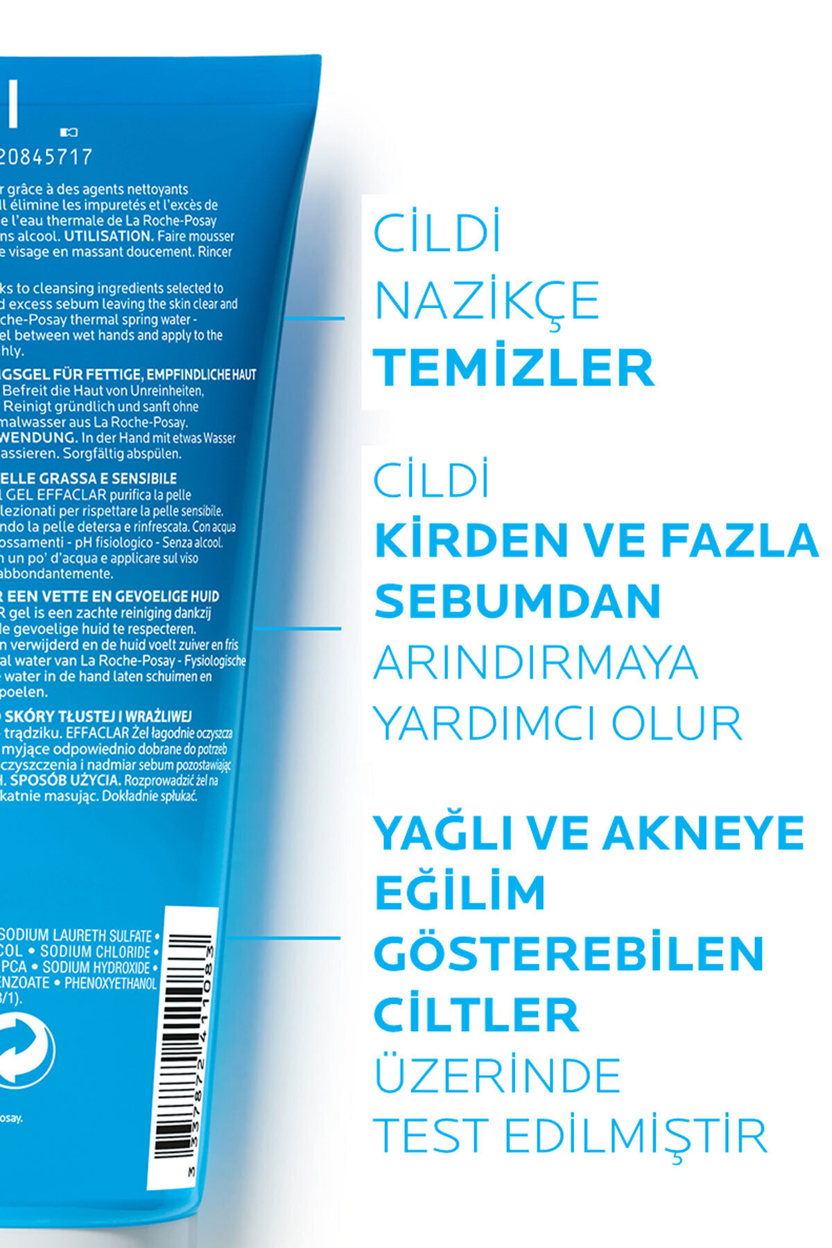 Yağlı Ciltler İçin Cilt Bakım Seti:Anthelios Renkli Güneş Kremi, Effaclar Duo+M,Temizleme Jeli — LRP20240004 — تصویر 6 از 6