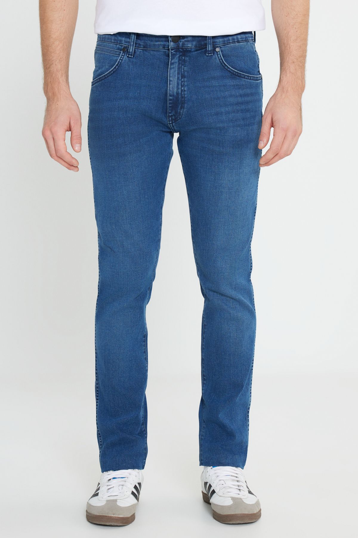 شلوار جین آبی مردانه ژان انعطاف پذیر W18SMN396 نای Wrangler