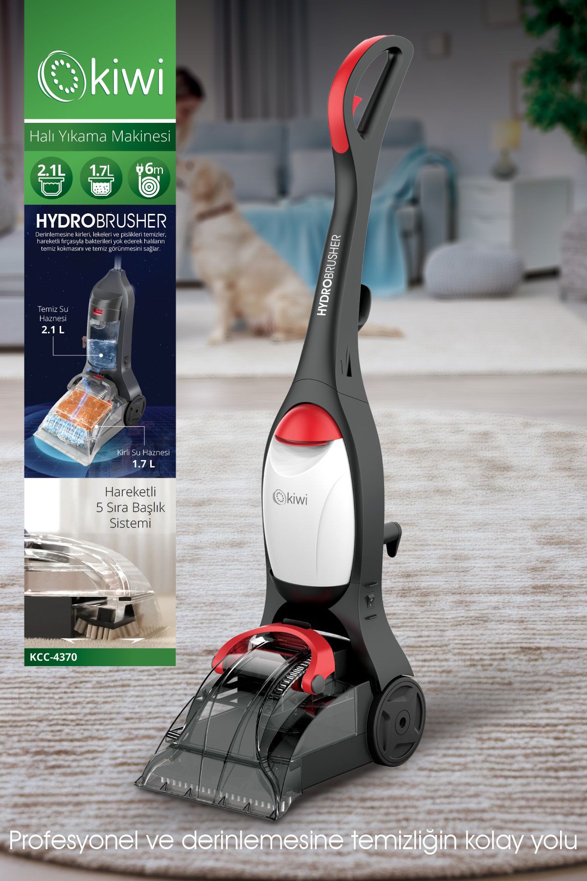 Kcc-4370 Dikey Koltuk Ve Halı Yıkama Leke Çıkartma Makinesi