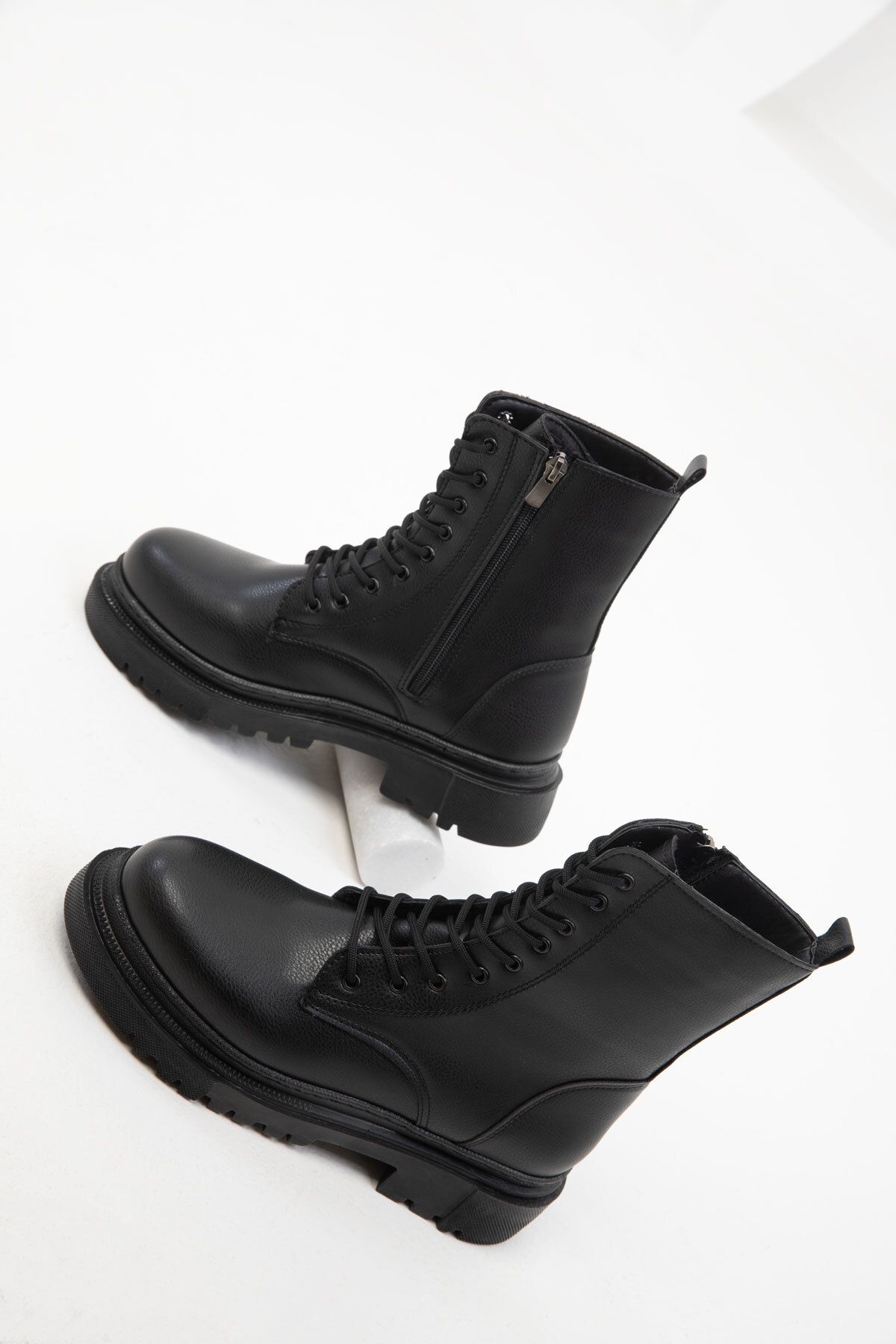 femme boots noire bootie 16468