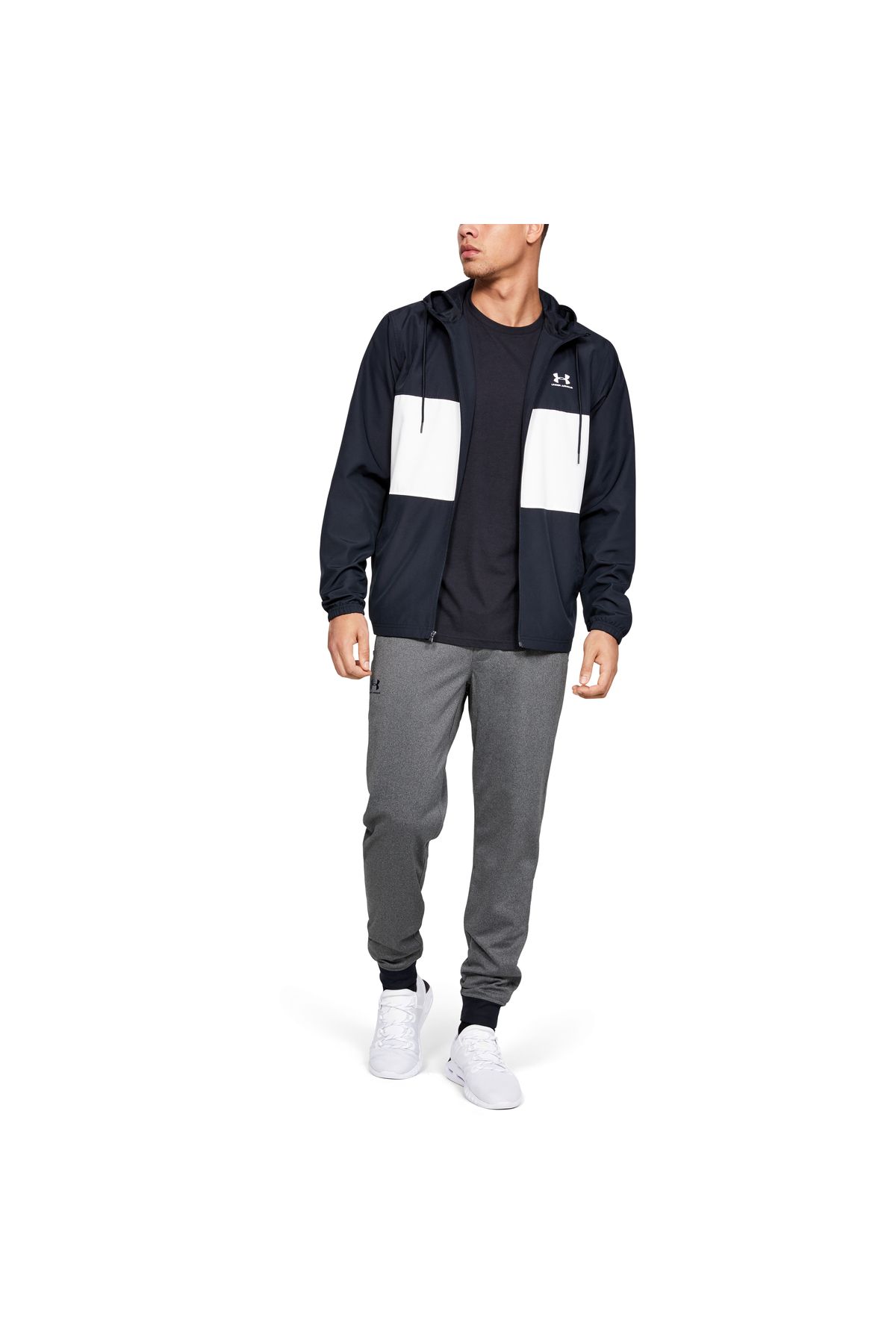 شلوار گرمکن ورزشی خاکستری مردانه UA Tratstyle TrackSuit شش 1290261 090 Under Armour