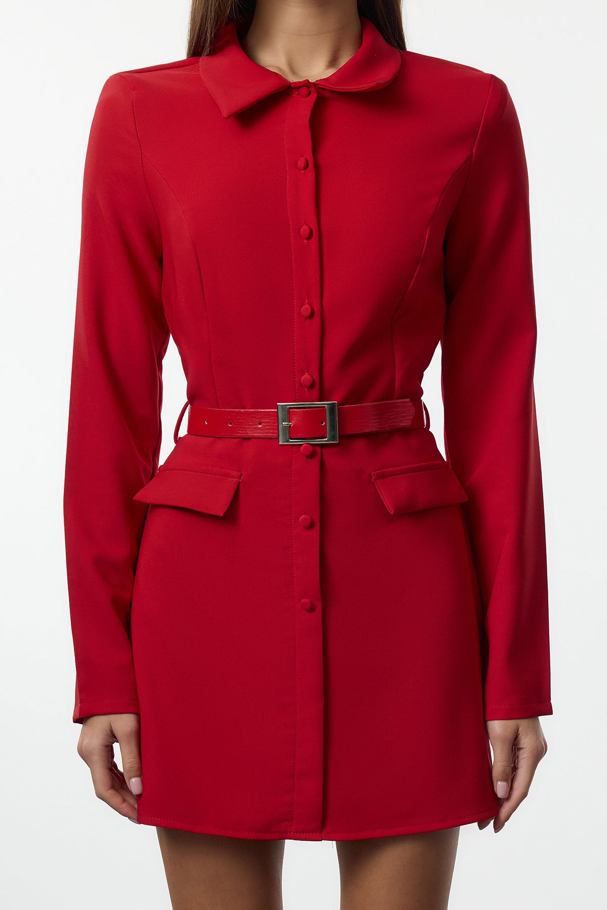 Trendyol Collection-Salopetă roșie TWOAW25TU00011 3