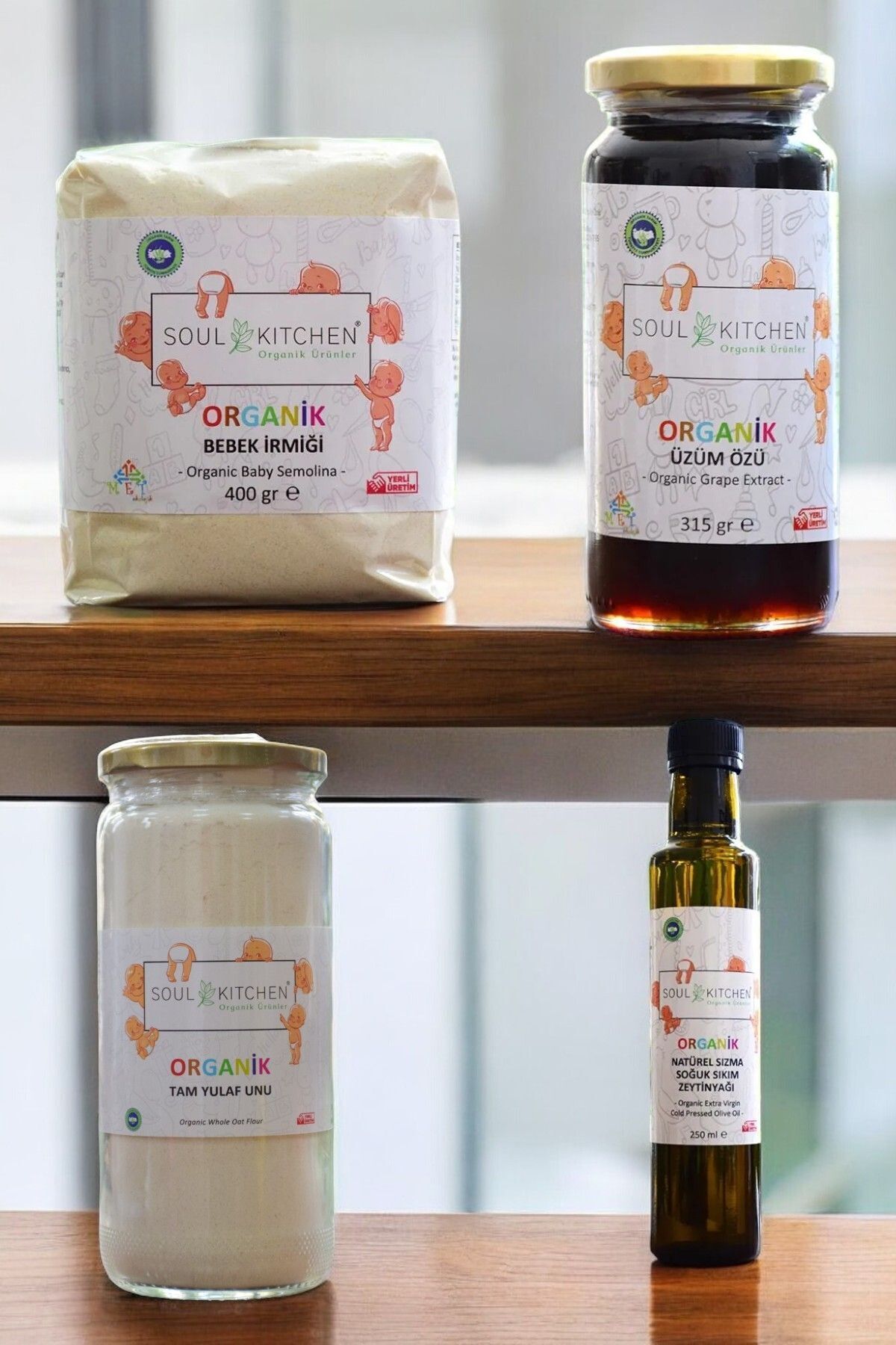 Soul Kitchen Organic Products Organic Food Organic Baby Organic + 6months 4 Pack Model 10