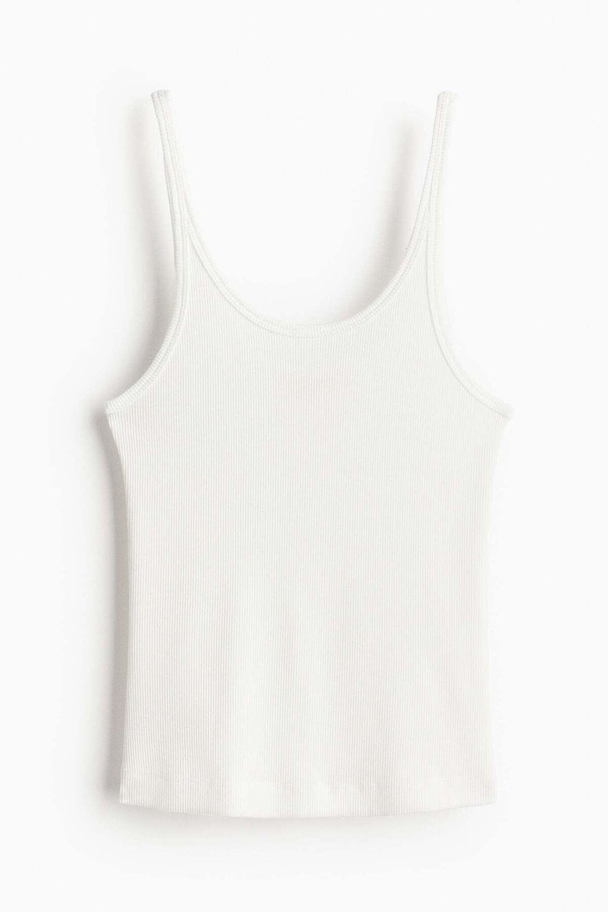 H&M-Ribbed vest top 6