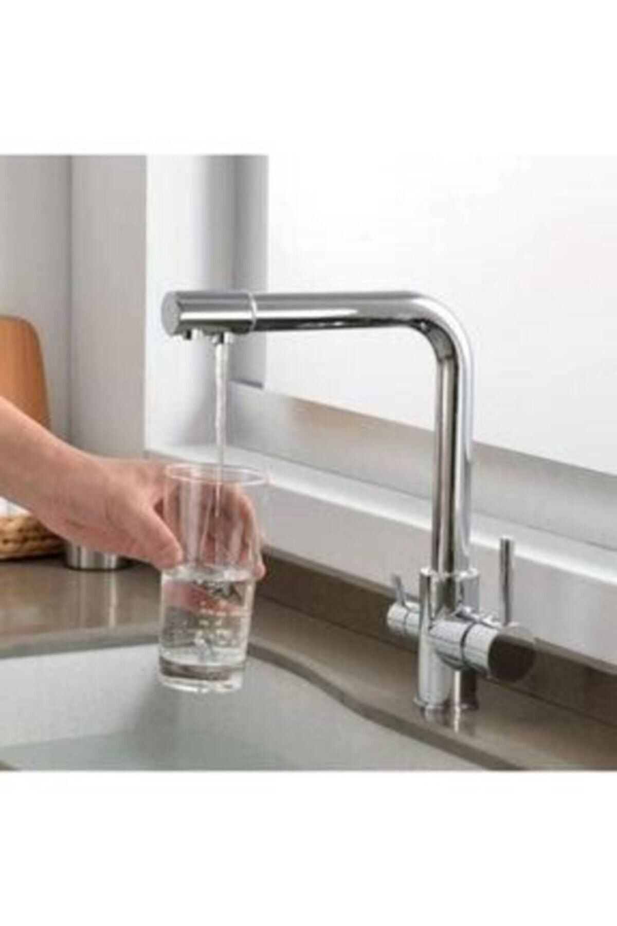 Luxury 3-Way Purified Sink Faucet with Faucet(HOT ,COLD ,PURIFIED WATER)