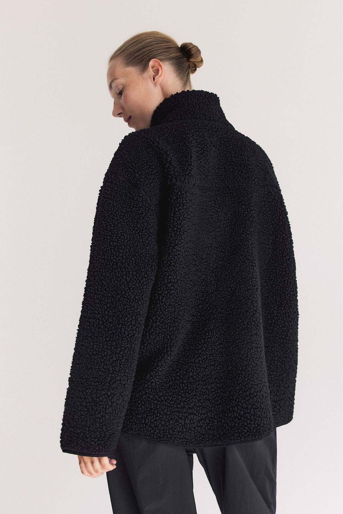 H&M-MAMA Before & After Babywearing teddy jacket 6