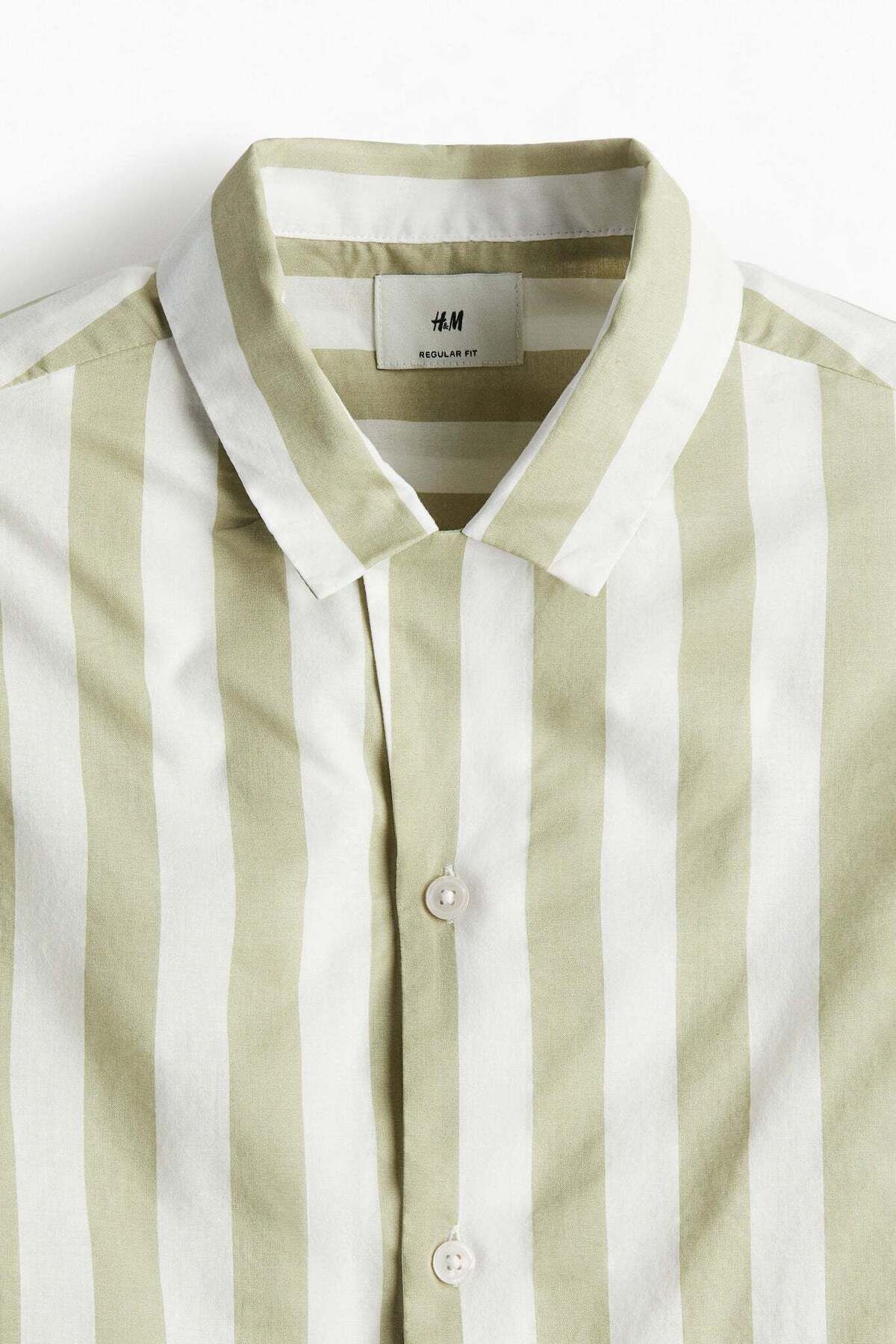 H&M-Regular Fit Printed resort shirt 3