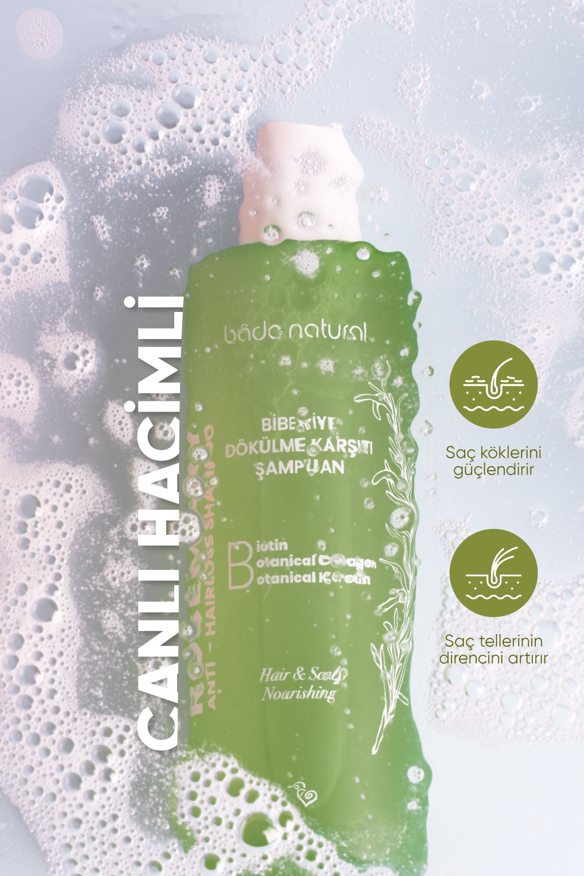 ست مراقبت مو مردانه و زنانه ROSEMARY ANTI SHEDDING تقویت مجموعه از پیچیده Bade Natural