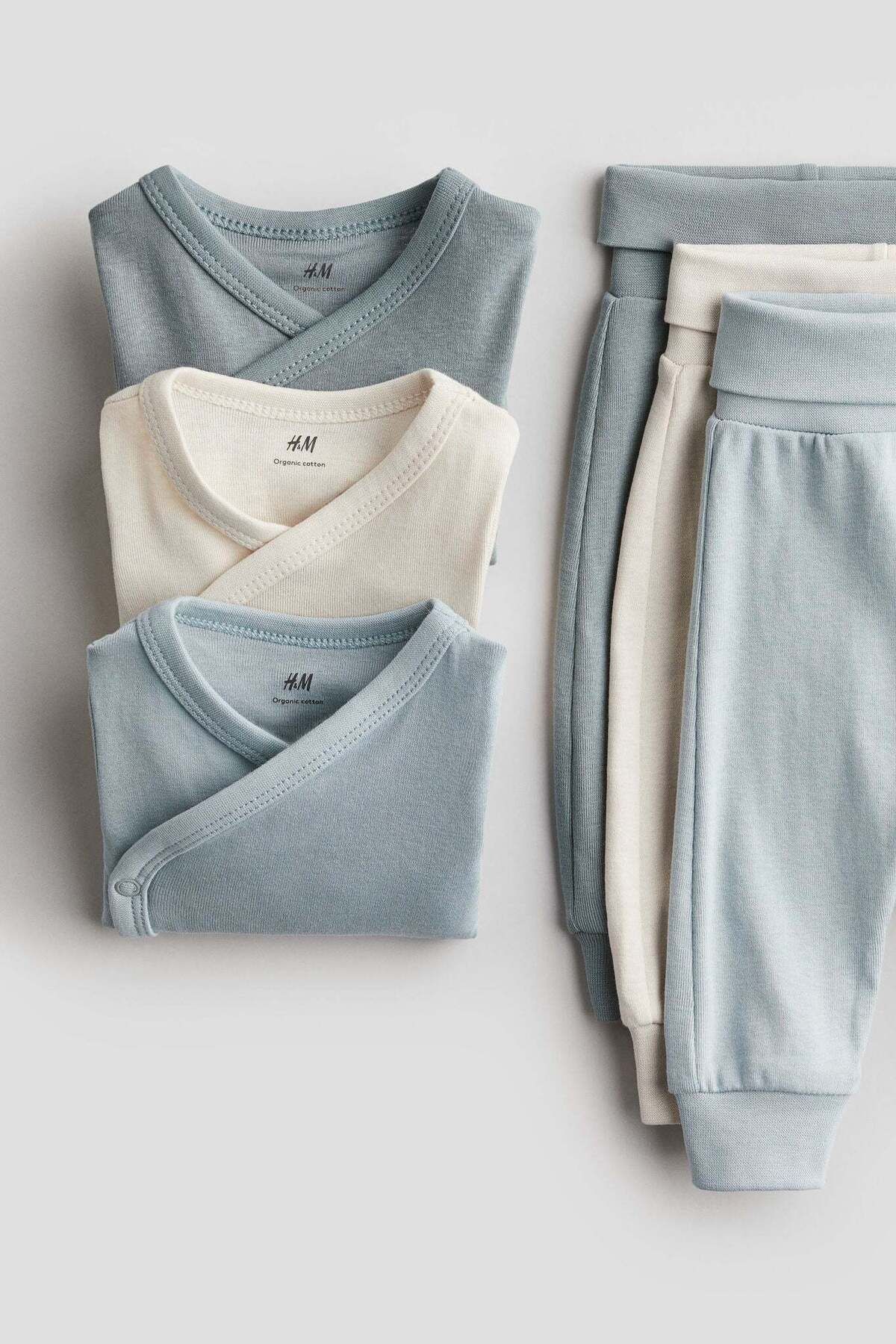 H&M-6-piece cotton set 2