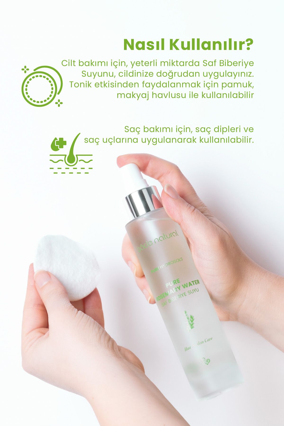 ست مراقبت مو مردانه و زنانه ROSEMARY ANTI SHEDDING تقویت مجموعه از پیچیده Bade Natural