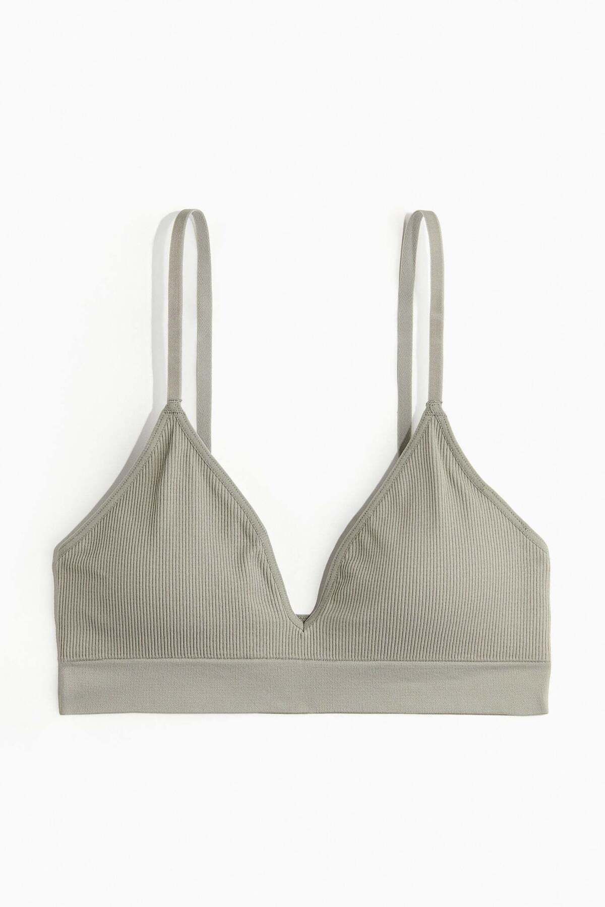 H&M-Seamless padded soft bra 6