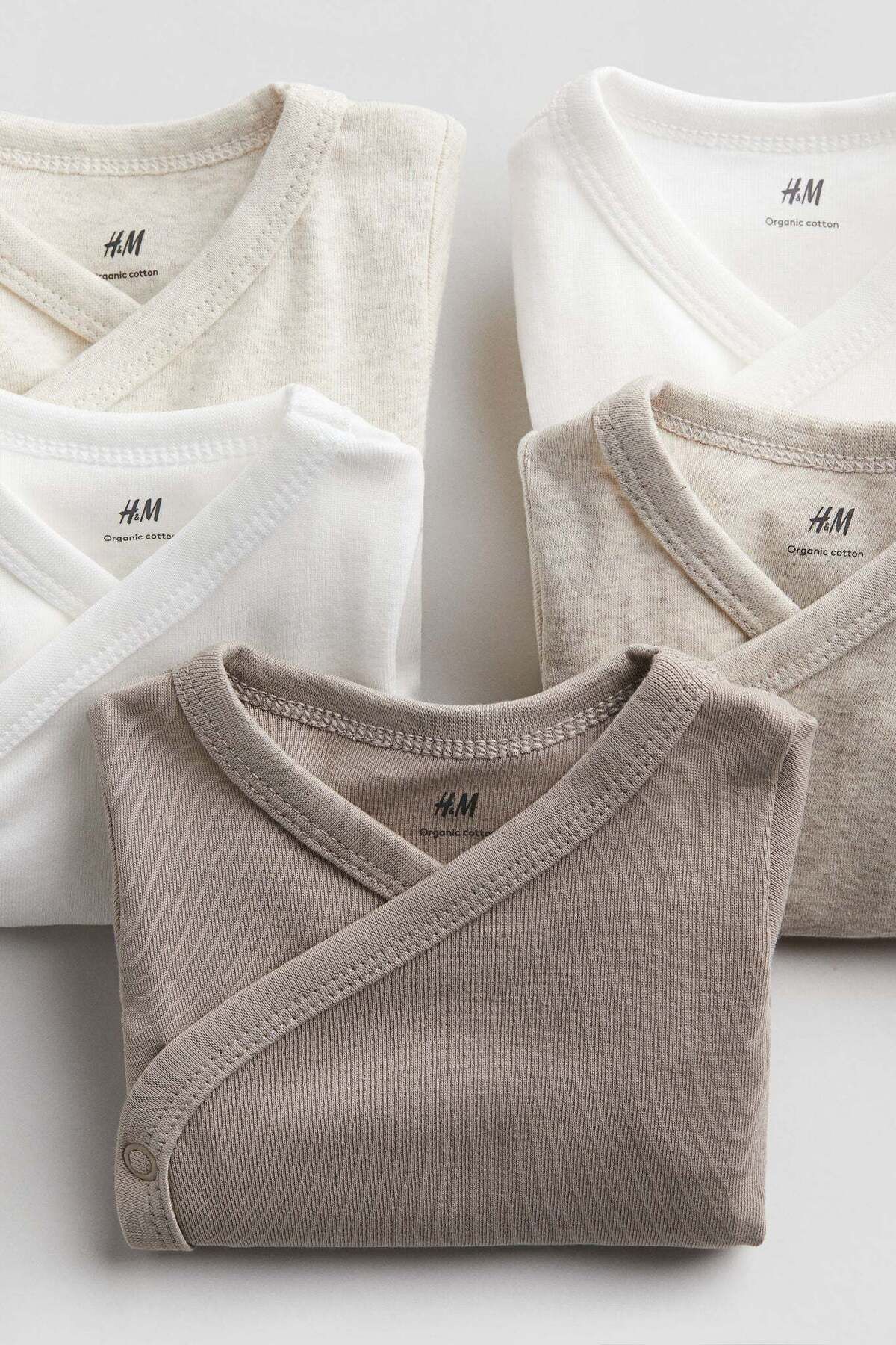 H&M-5-pack cotton bodysuits 6