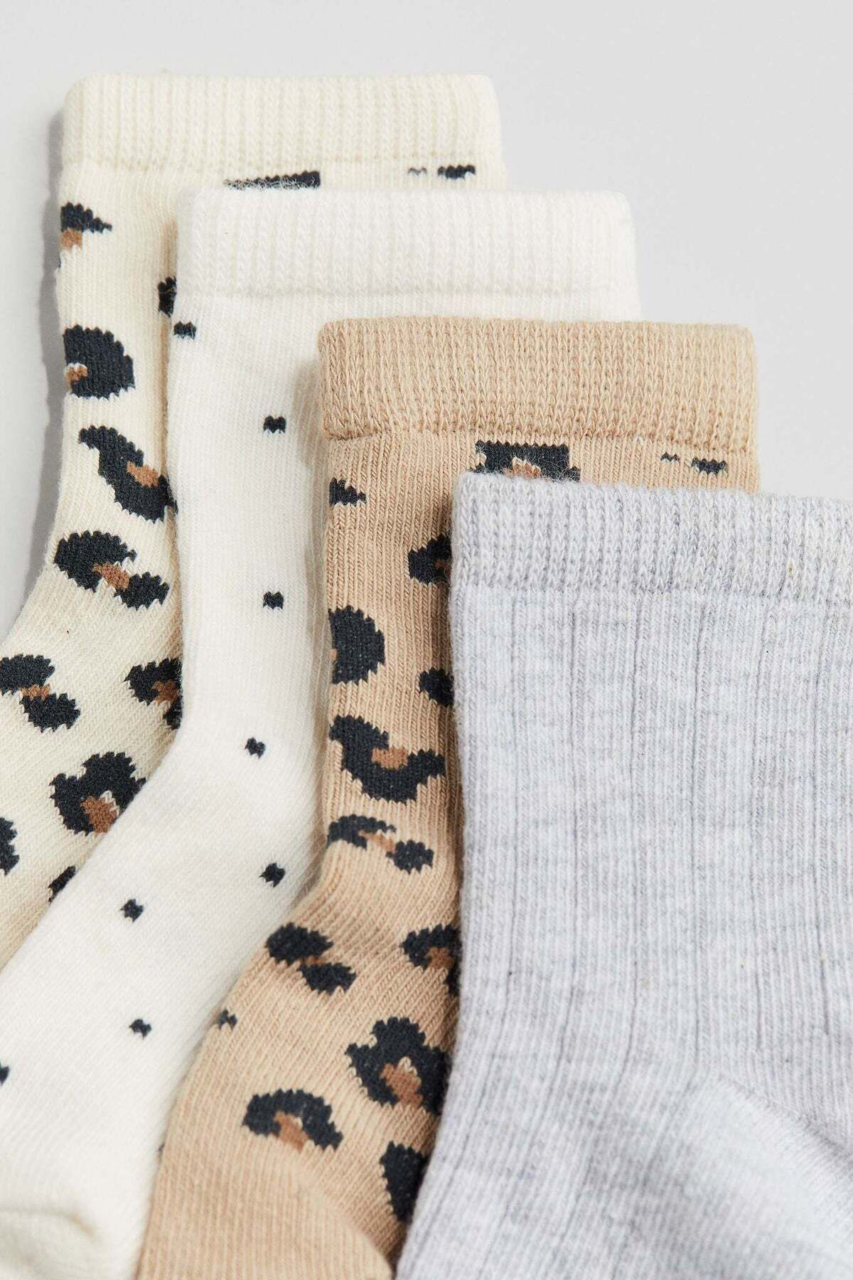 H&M-Socks - Beige 3