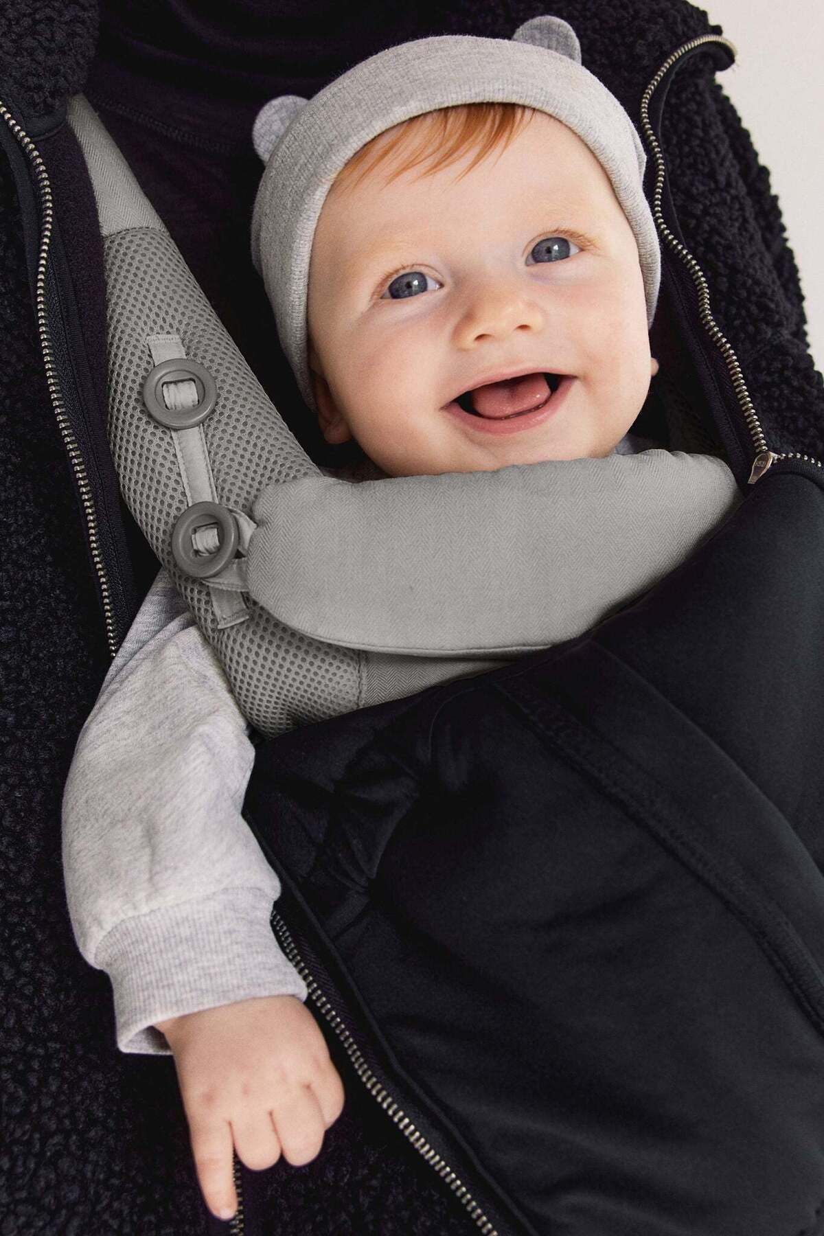 H&M-MAMA Before & After Babywearing teddy jacket 8
