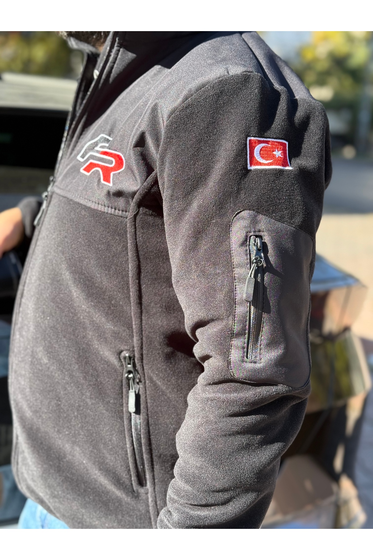 کاپشن پشم دوزی زمستانی Seat Leon FR — مشکی polar fr — تصویر 5 از 8