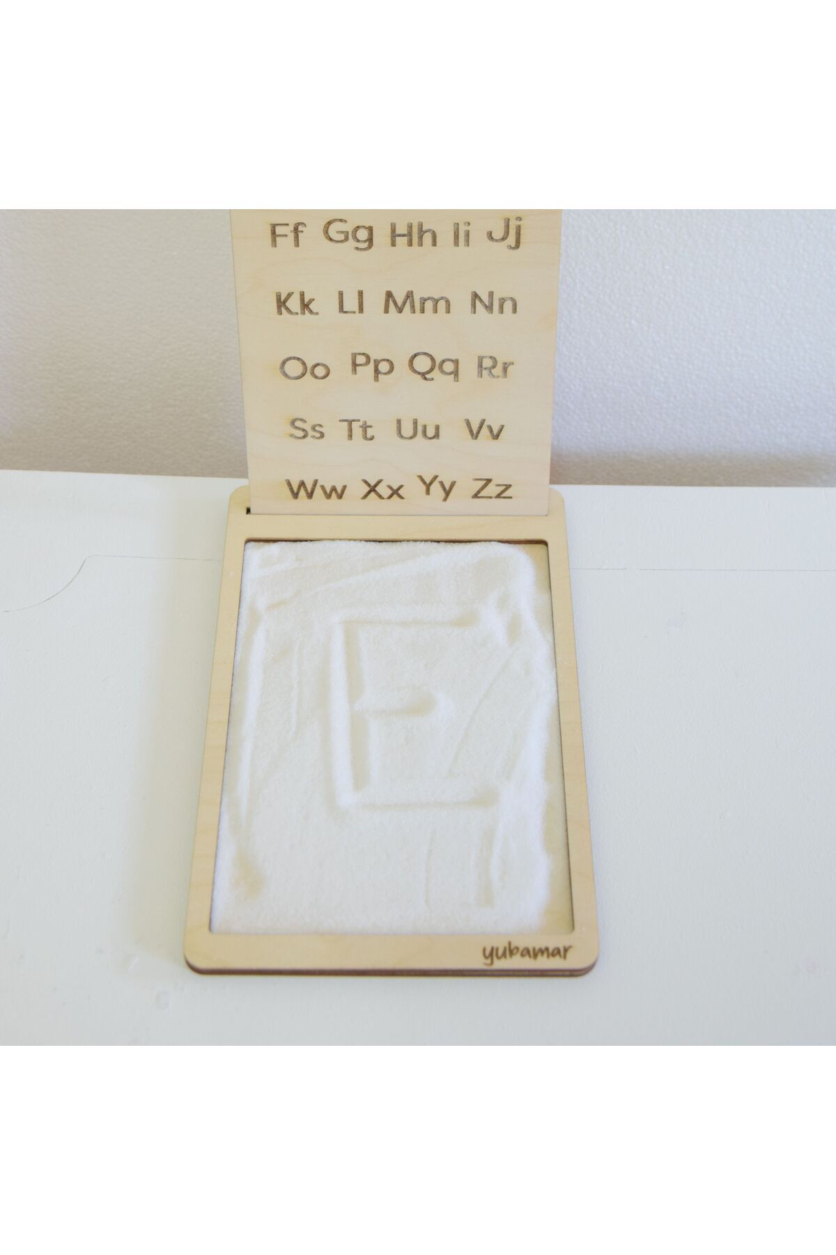 YuBaMar-Wooden Summer Erase Board English Alphabet and Numbers 5