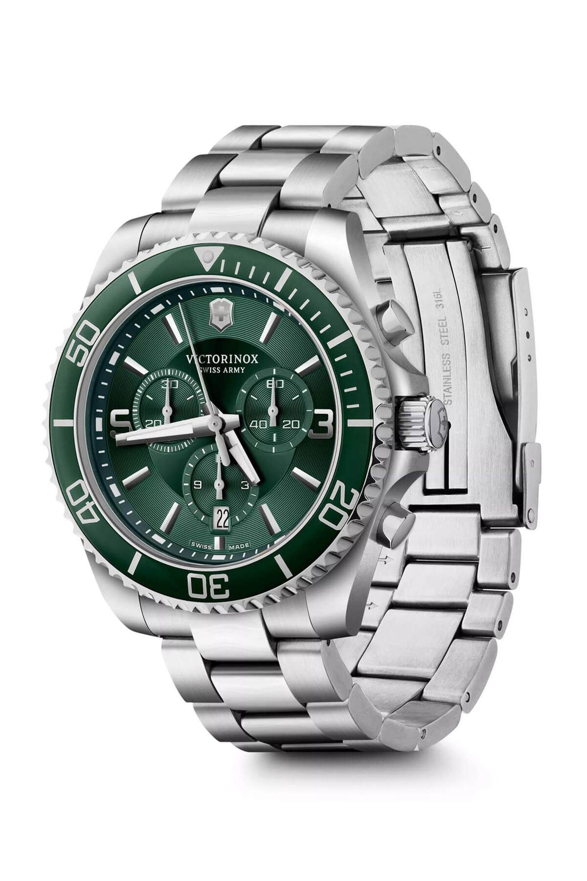 Victorinox-Mens Watch Victorinox 241946, Quartz, 45mm, 10ATM 2