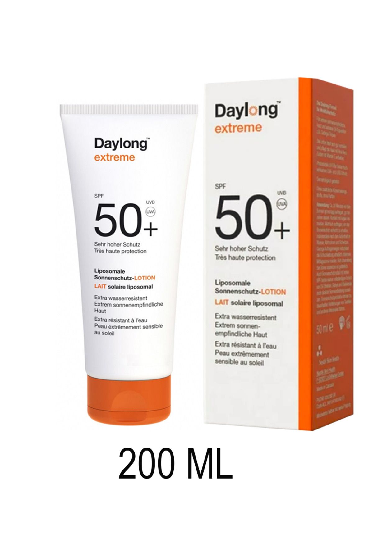 Daylong Extreme Güneş Kremi 200 Ml SPF 50 Faktör