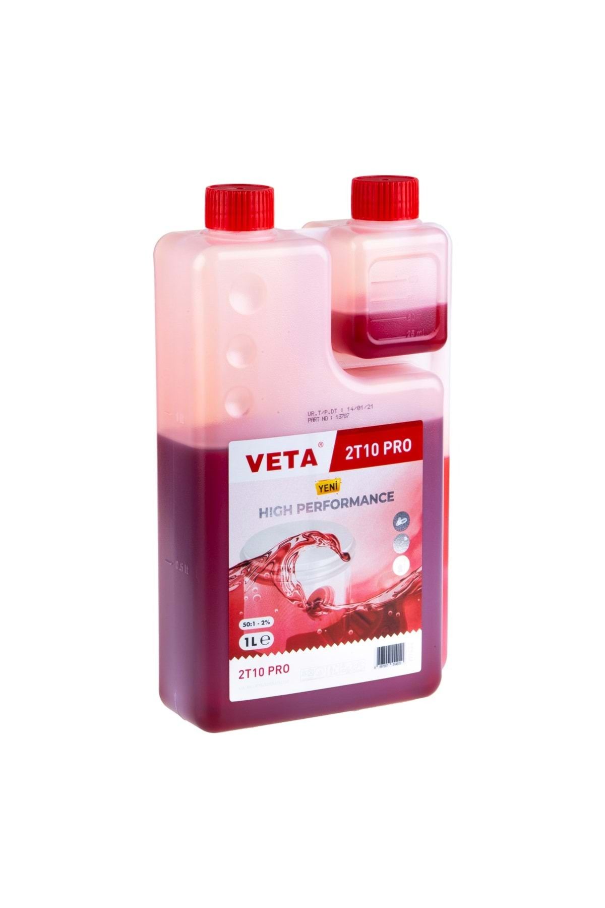 Veta 2t Iki Zamanlı Motor Yağı Ölçekli Yağ 1 Litre