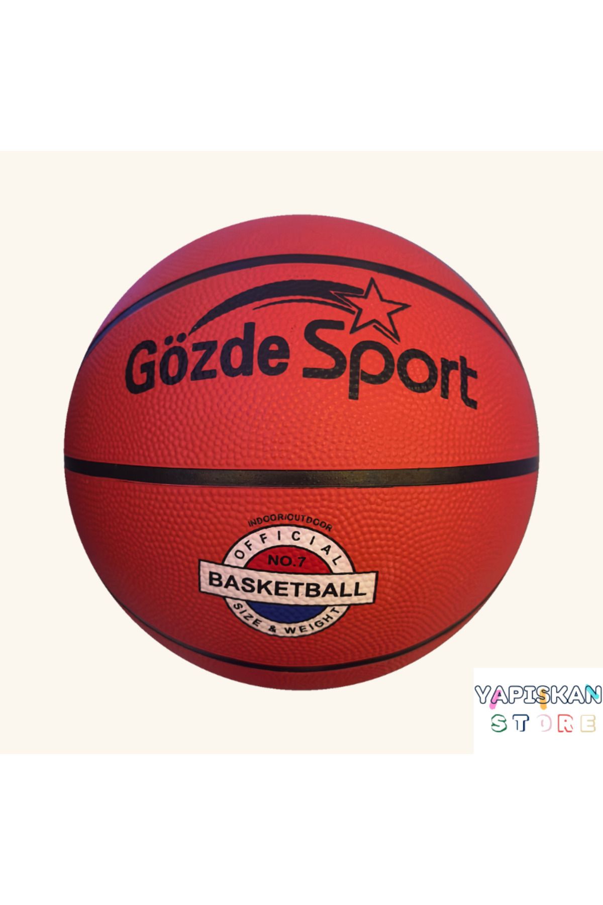 YAPIŞKAN STORE Basket topu 7 numara basketbol top - Resmi uluslararası basketbol top boyutu