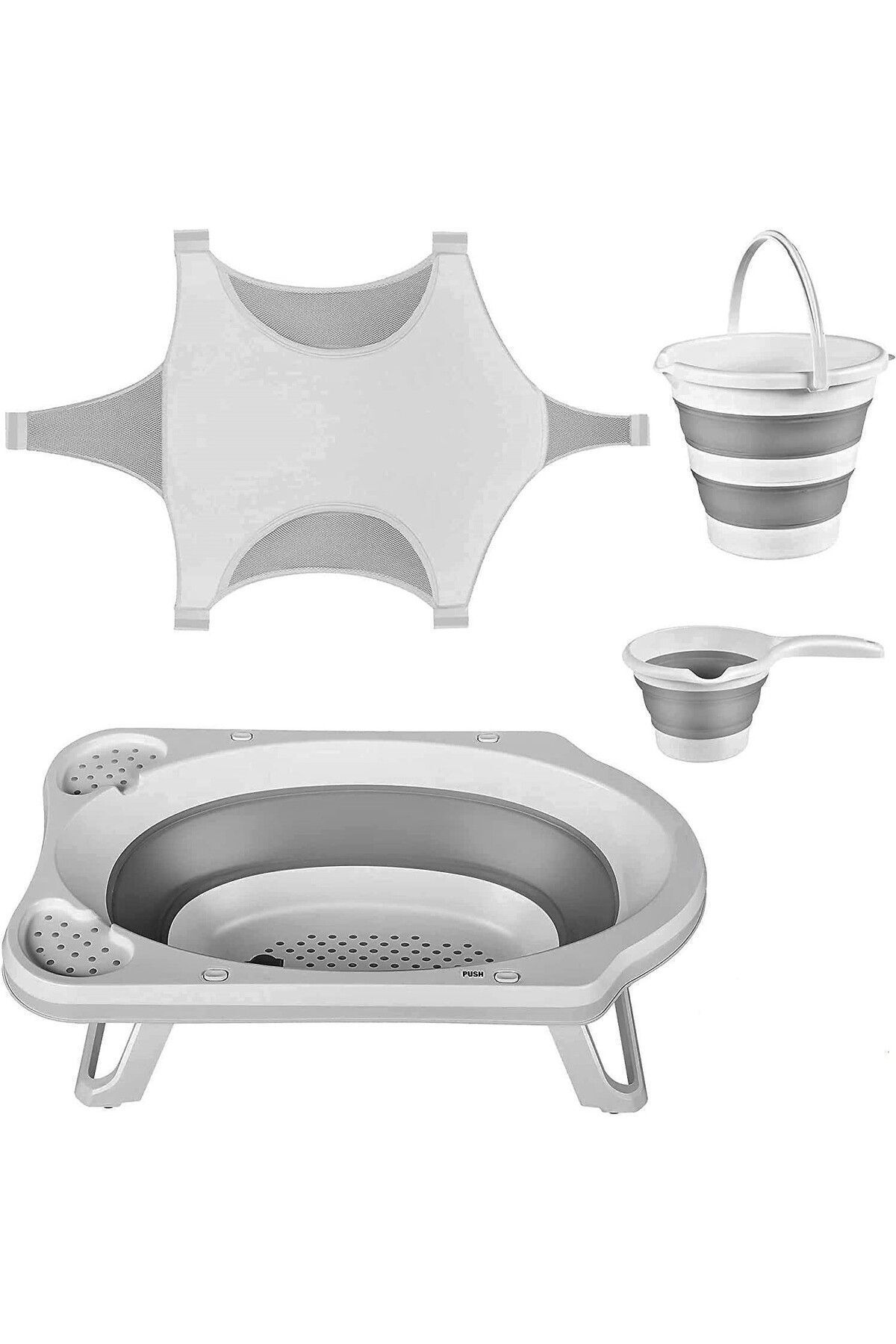 4KİDS Bebek Çeyiz Seti Yeni Doğan Set Bebek Arabası Asansörlü Park Beşik  Anakucağı Mama Sandalyesi Puset fotoğrafı 7 (önizleme)