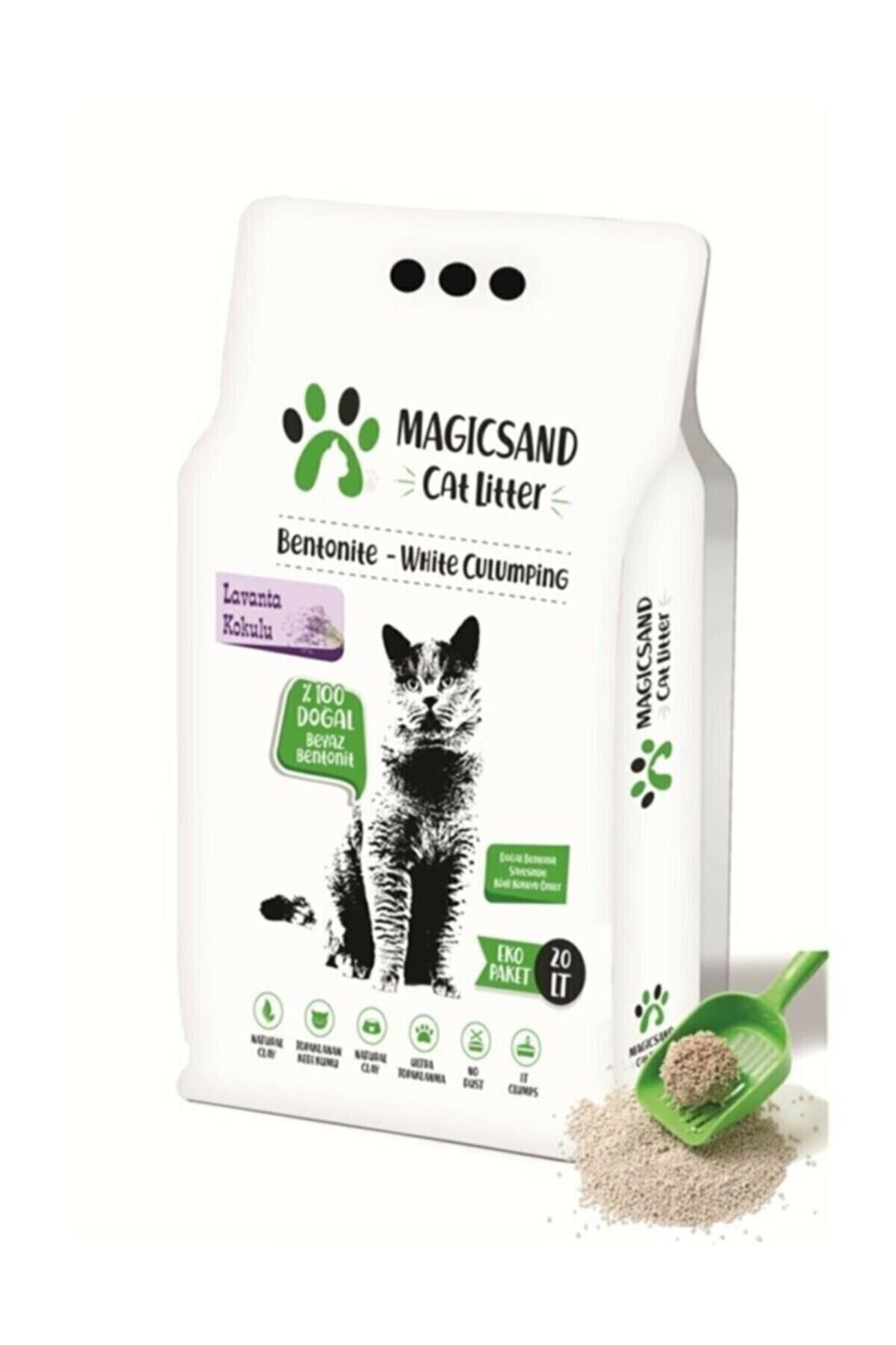 magicsand Lavanta Kokulu İnce Taneli Kedi Kumu 20 lt