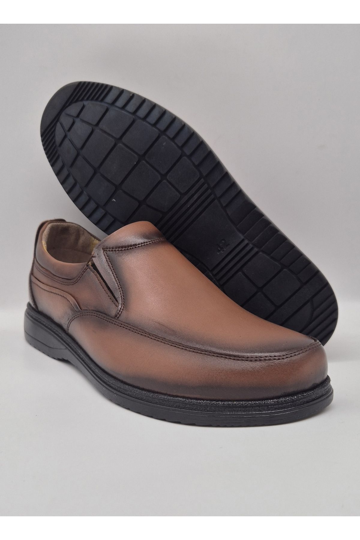 VELOCE-Inner Outer Genuine Leather Full Orthopedic Heel Spur Effect Winter Shoes 2