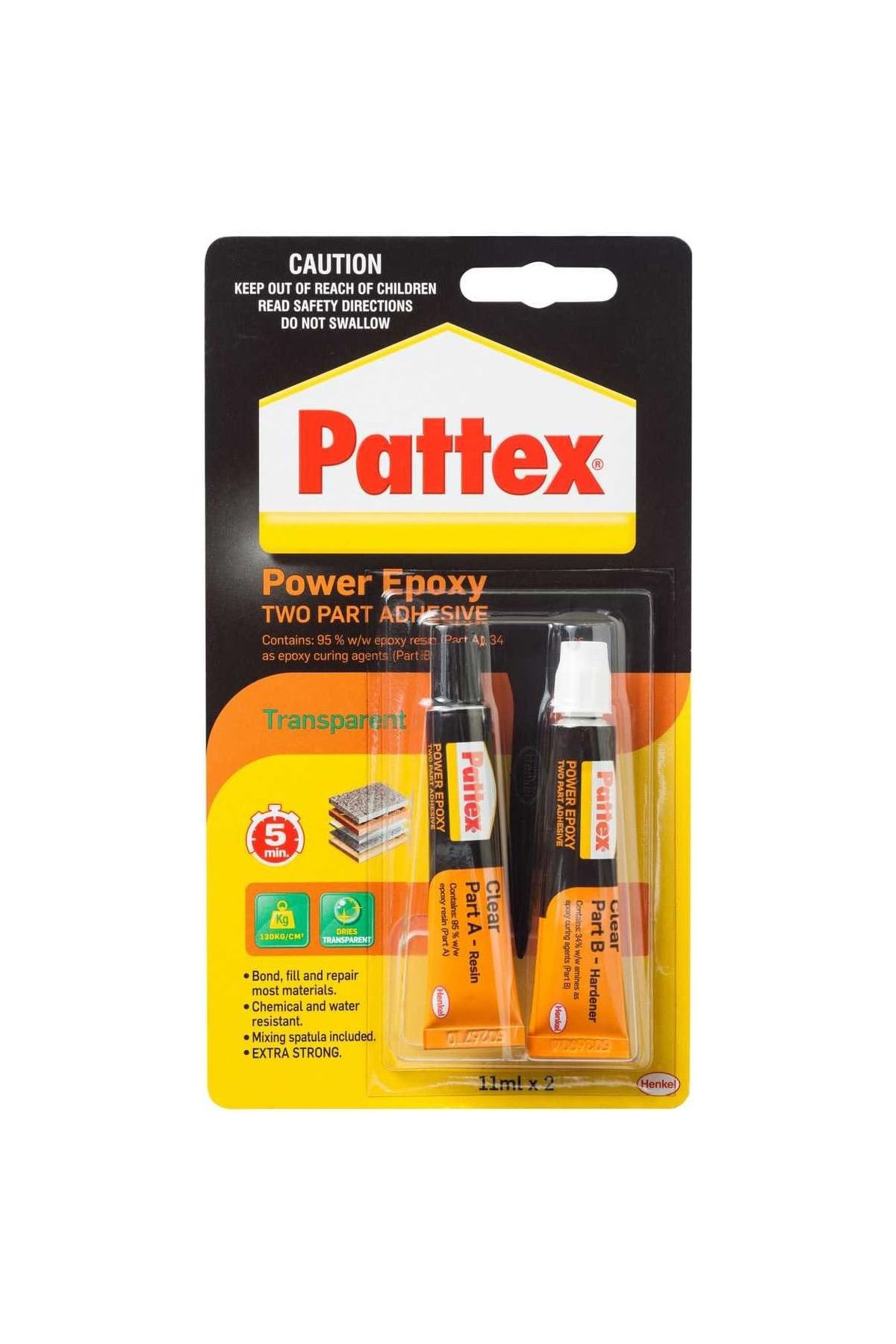 Kapamarka Pattex Universal Rapid 2X11Ml Yapıştırıcı
