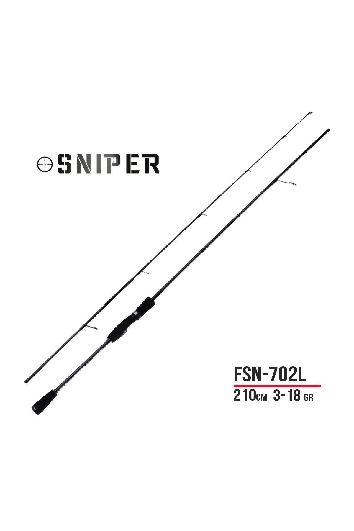 Fujin Sniper 210cm 3-18gr Light Spin Kamış Fsn-702l