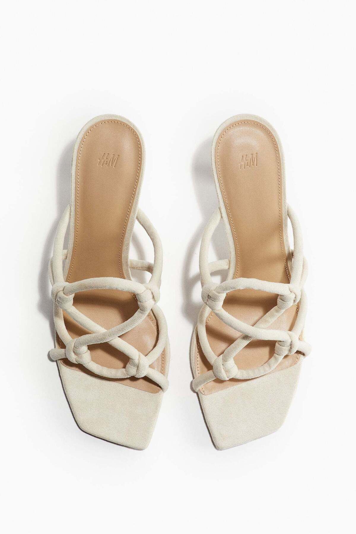 H&M-Strappy heeled sandals 4