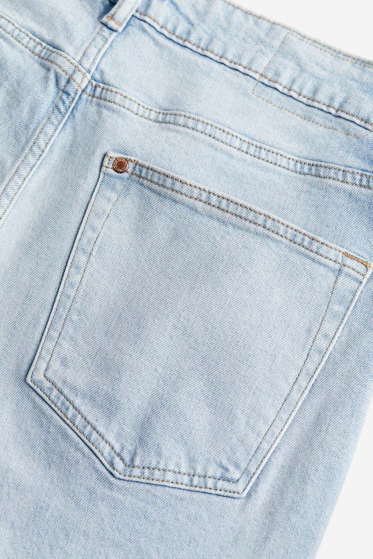 H&M-بنطال جينز ضيق عادي 4